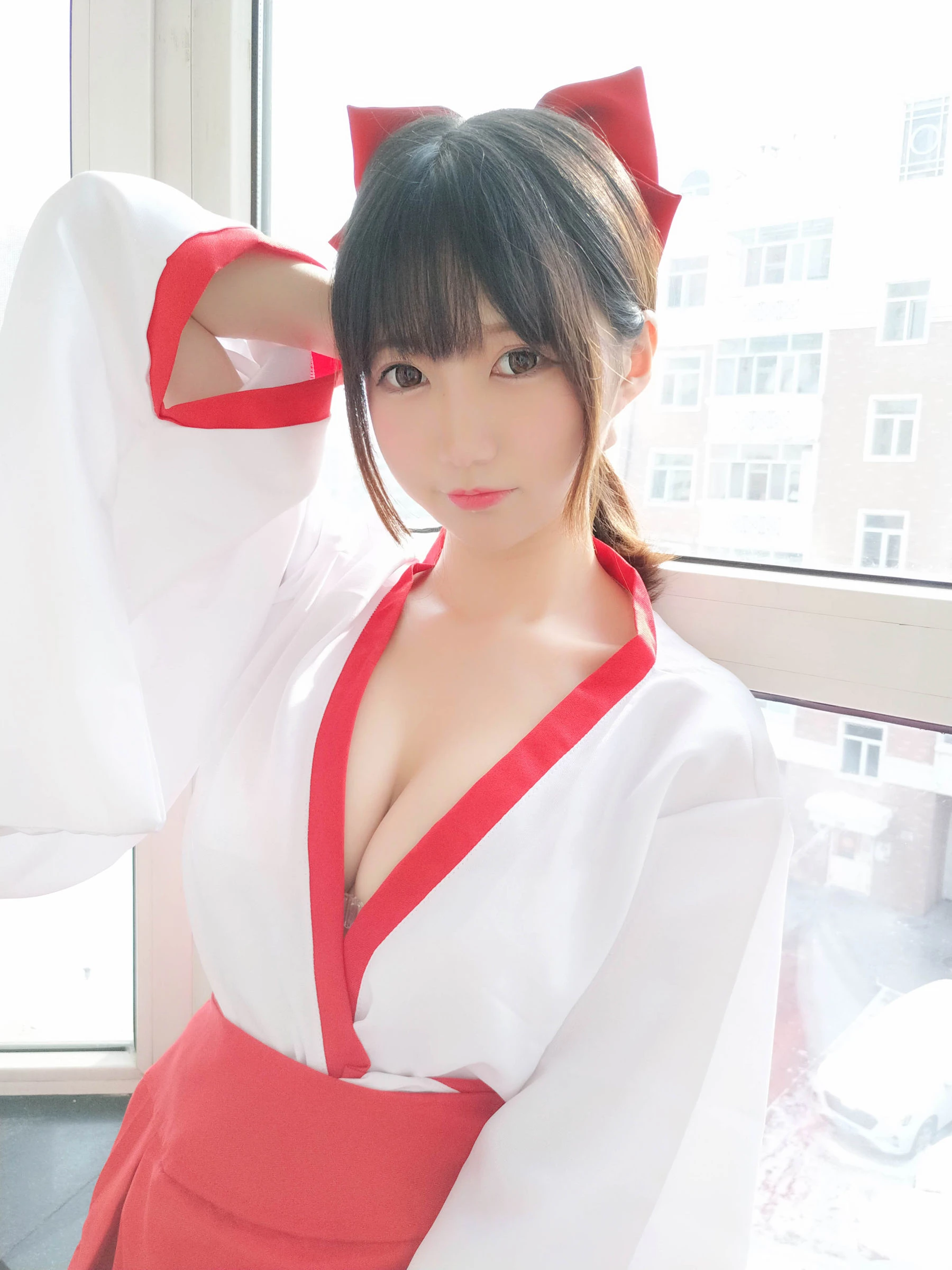 NAGISA魔物喵[fantia] かわいい巫女さん!!(′?｀)?插图5