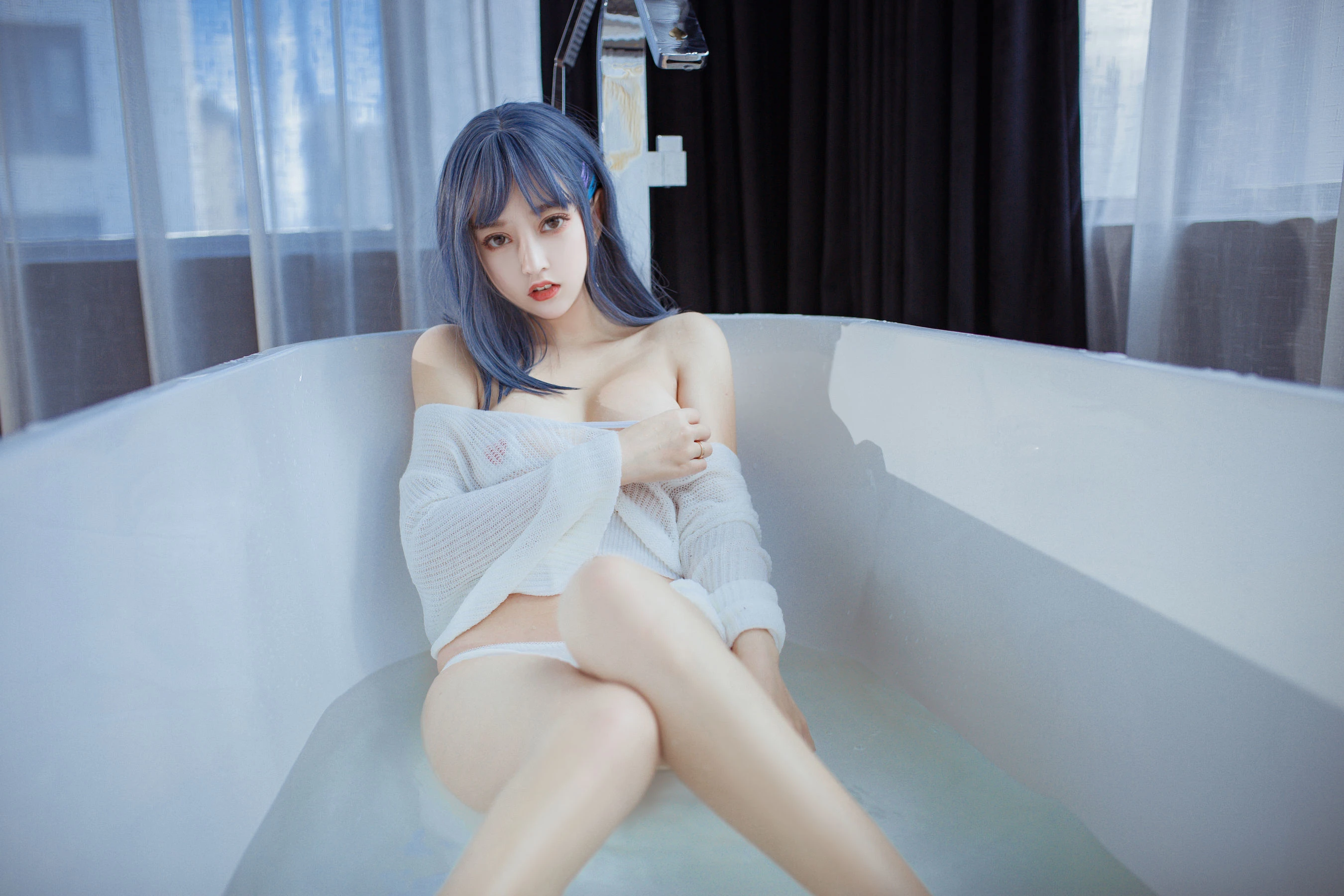 斗鱼米线线sama – 浴缸插图7