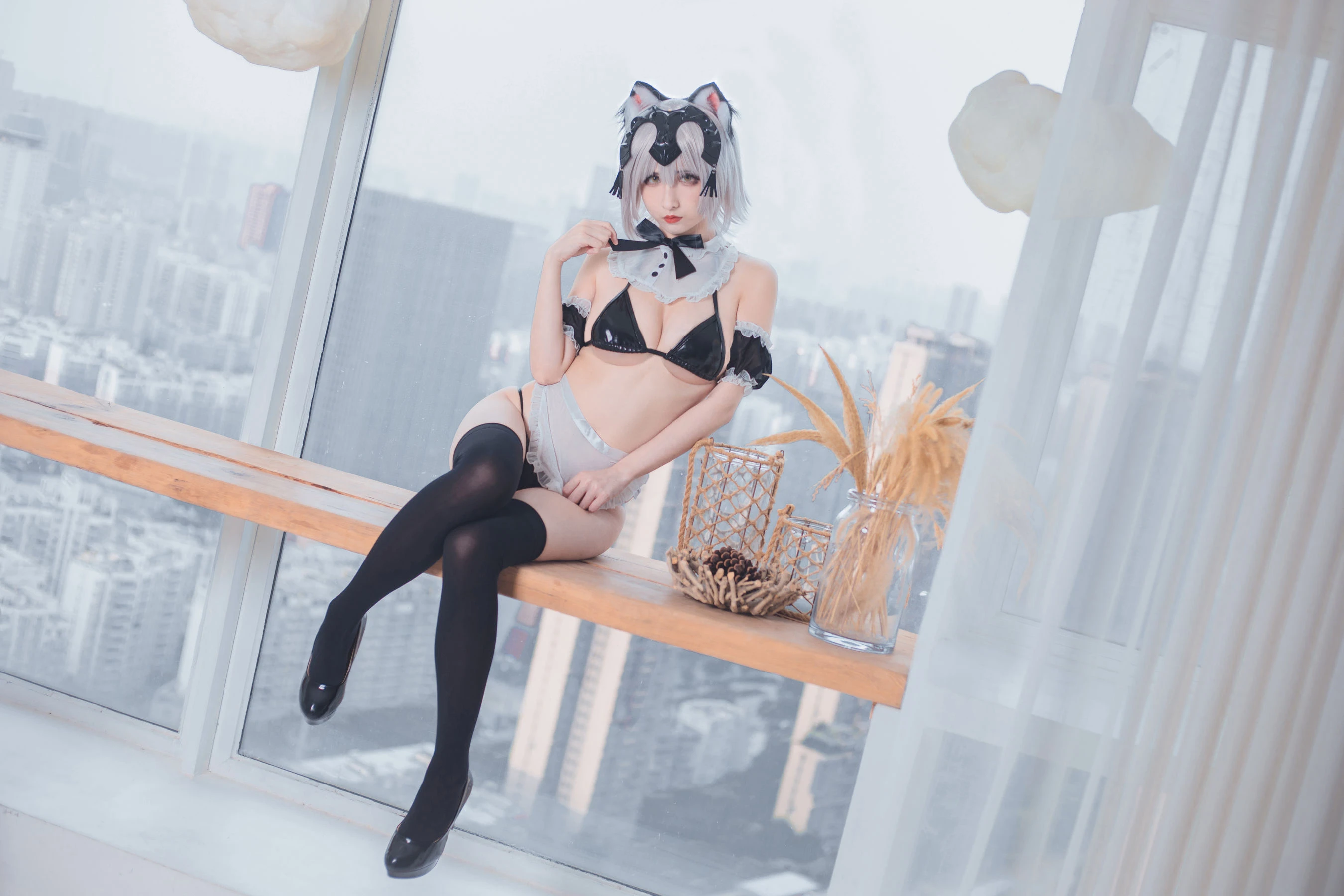 COS福利rioko凉凉子 七夕 月球女友 [42P]插图4
