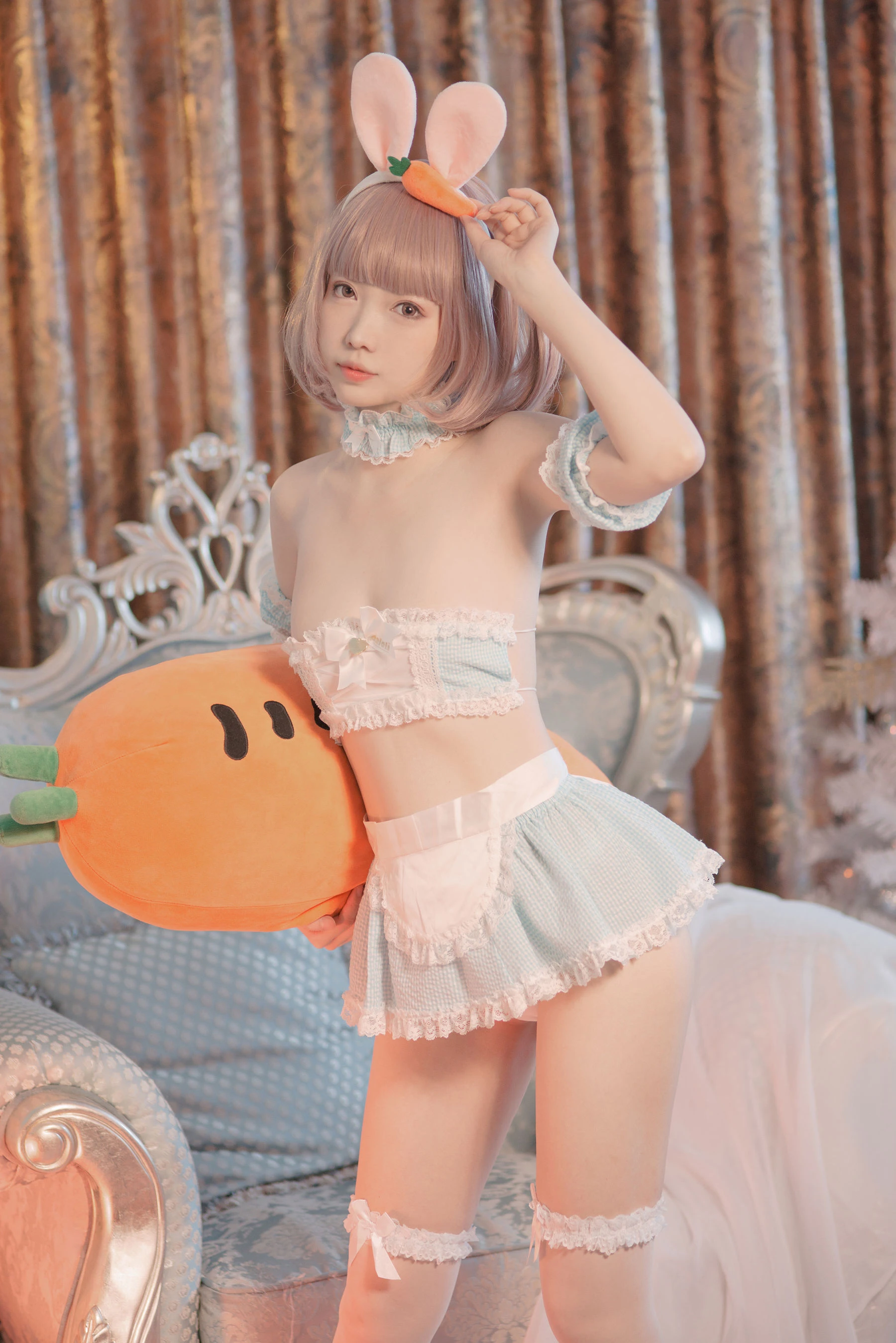 大胸萌妹妖少you1 – 雪兔插图7