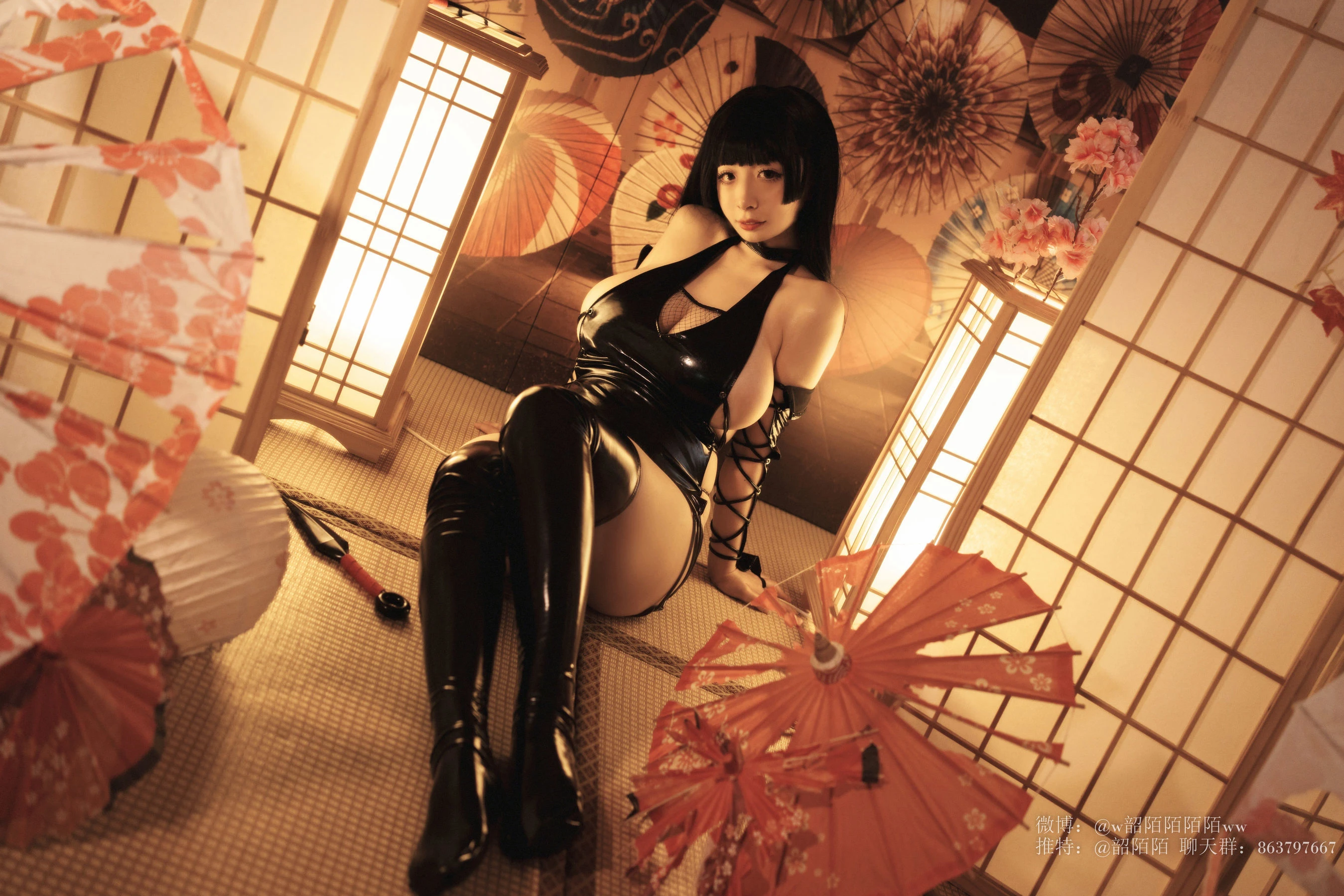 Cosplay美女韶陌陌 – 忍者插图1