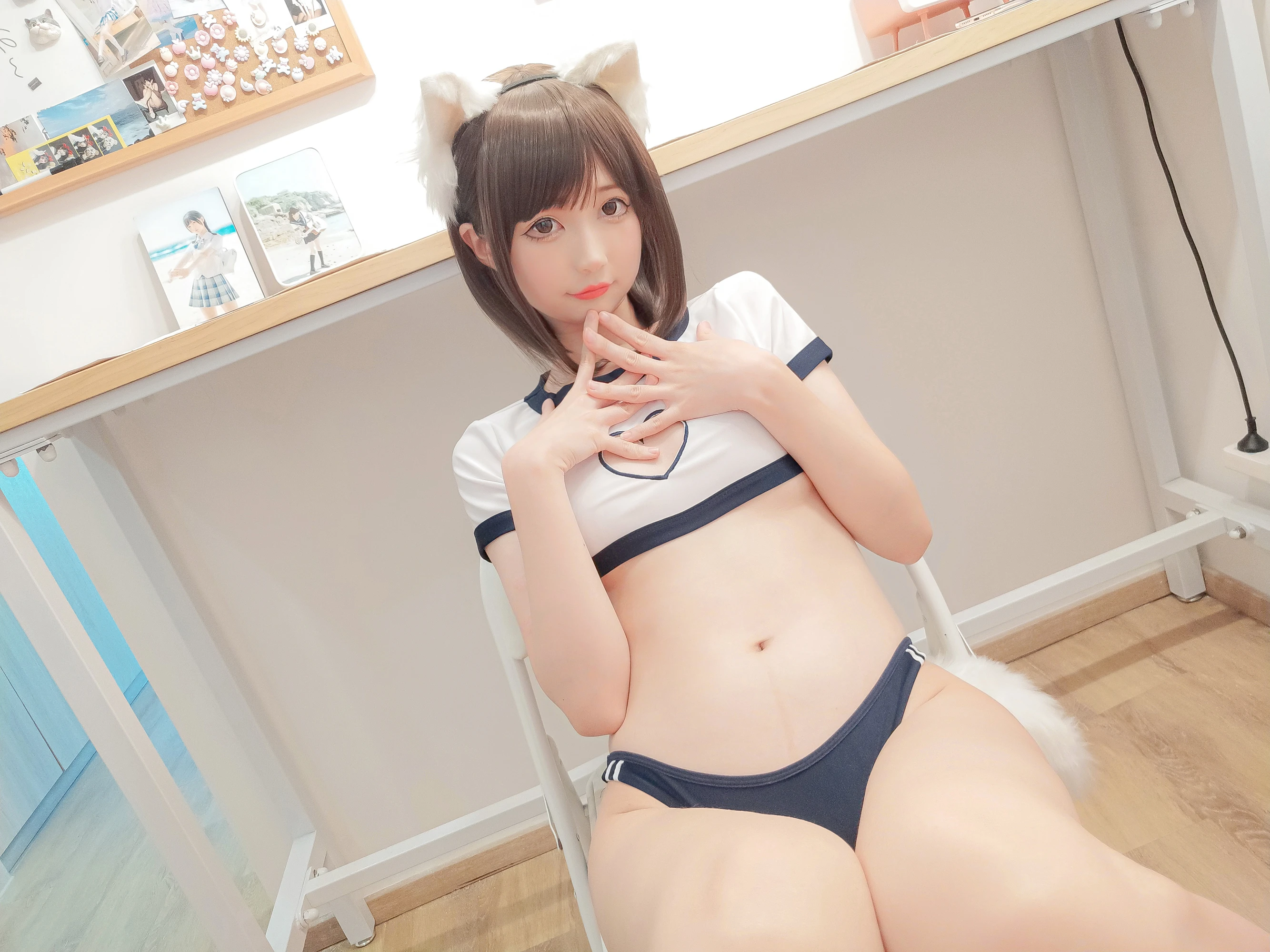 NAGISA魔物喵 – 猫の運動服插图3
