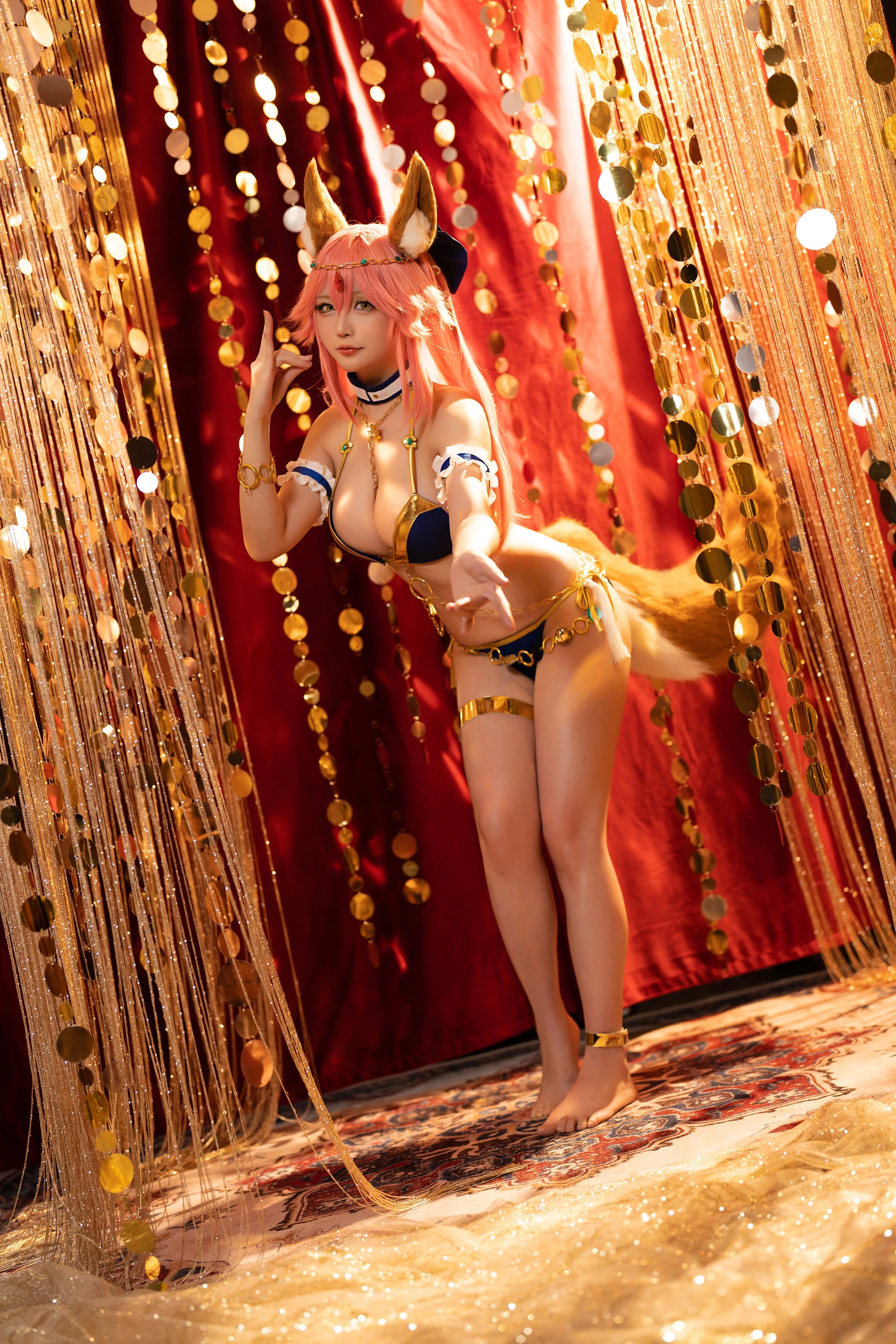 Coser小姐姐星之迟迟 – 玉藻前舞娘插图5