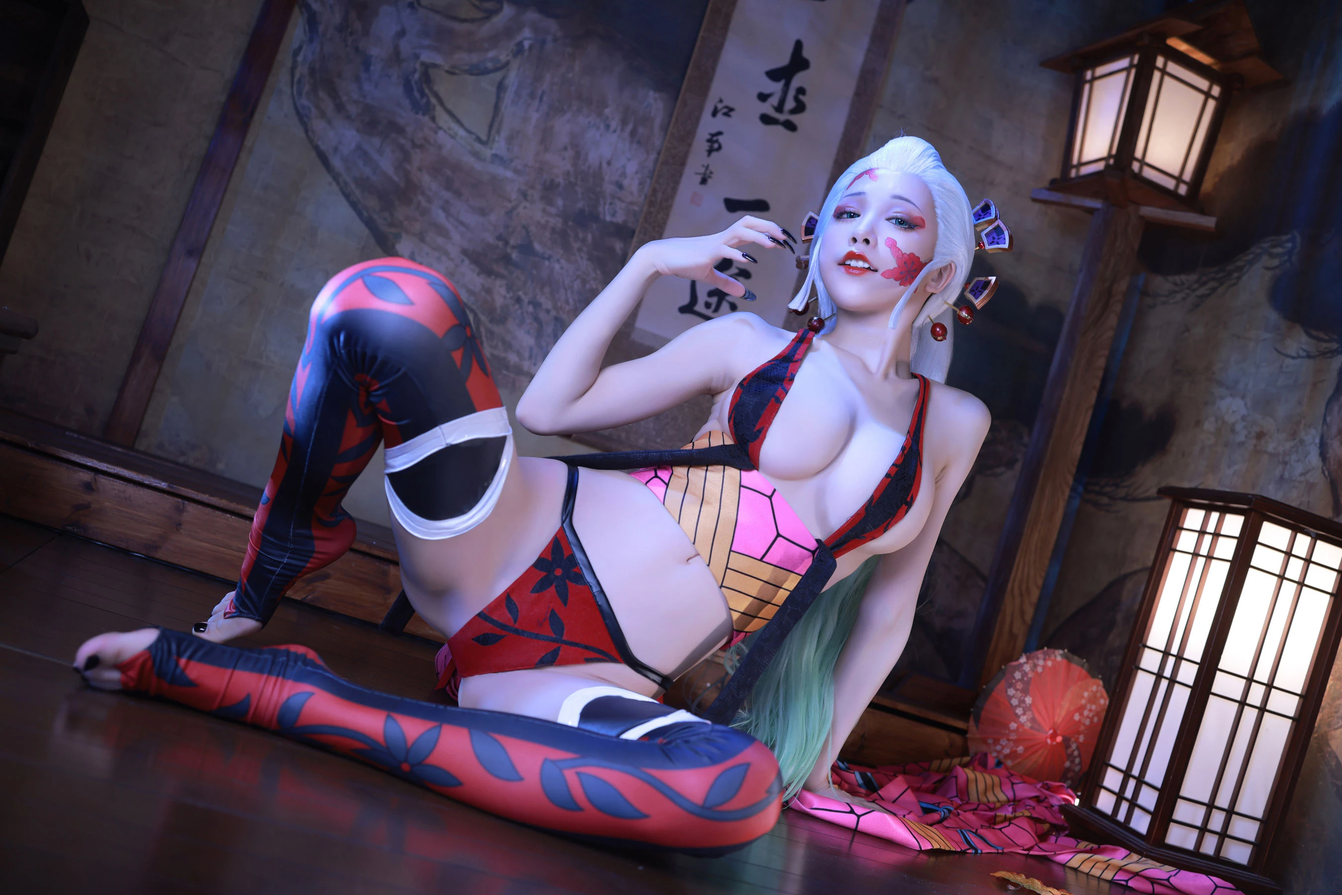动漫博主水淼aqua – 鬼灭之刃 上弦陆堕姬插图7