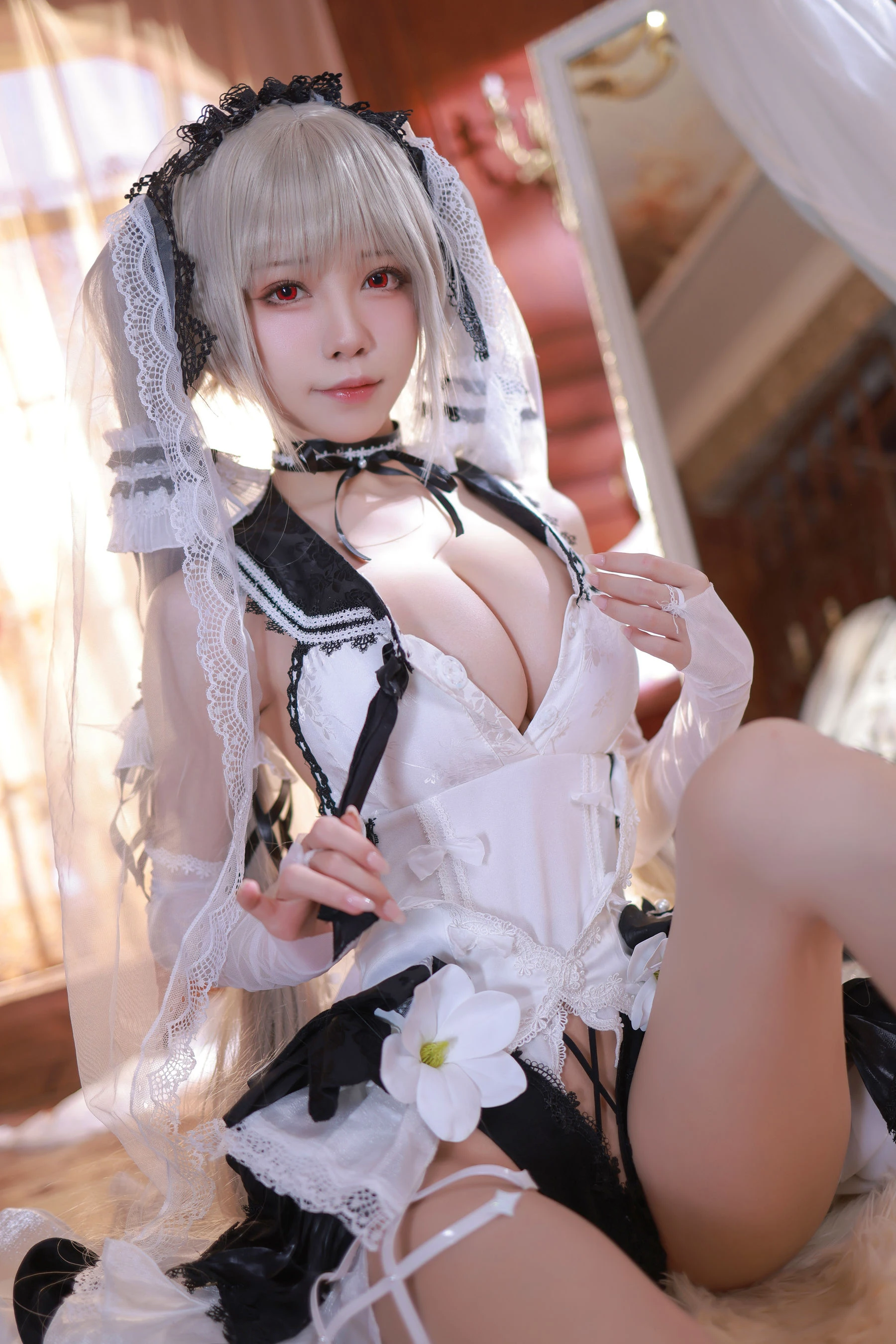 动漫博主水淼aqua – 碧蓝航线 可畏 婚纱 [45P]插图2