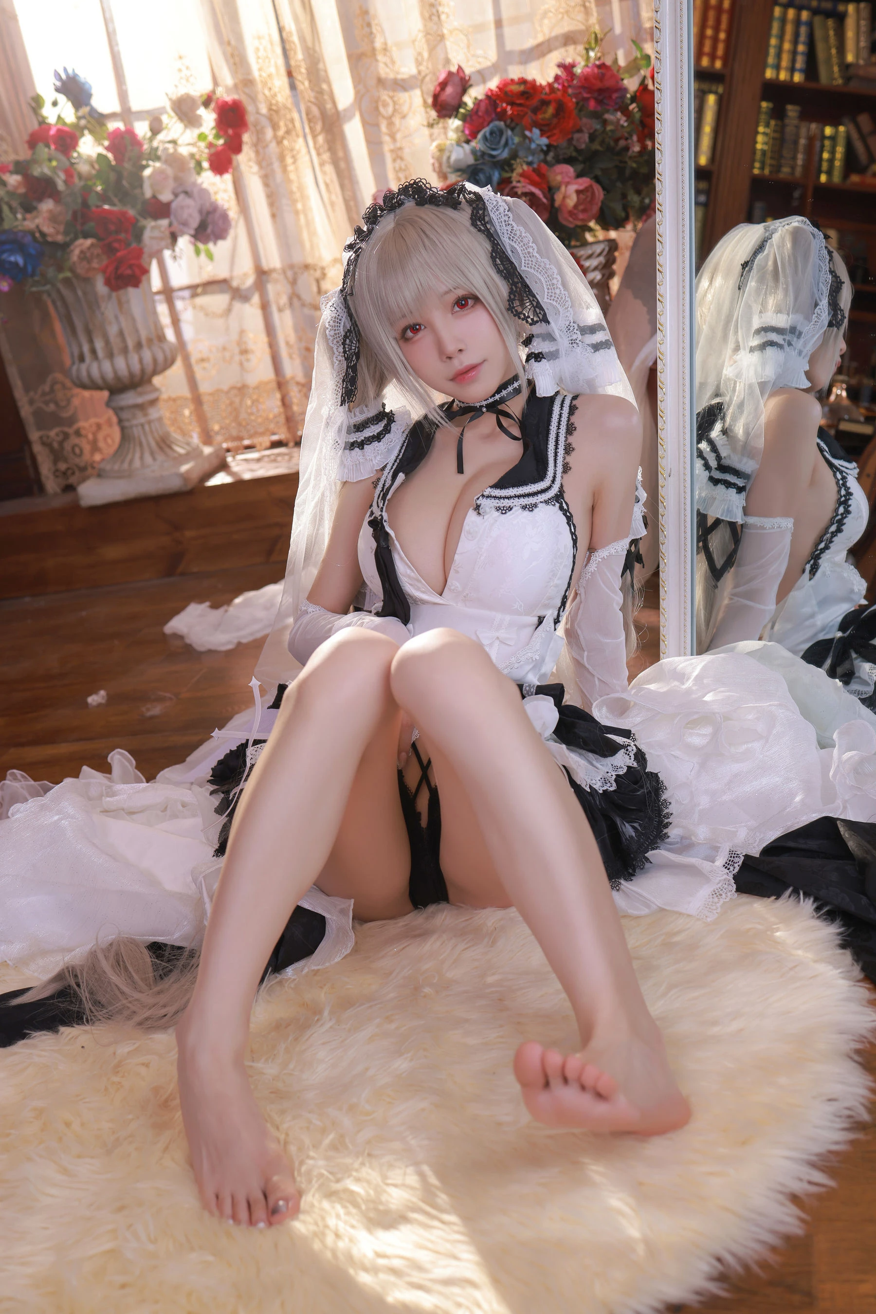 动漫博主水淼aqua – 碧蓝航线 可畏 婚纱 [45P]插图4