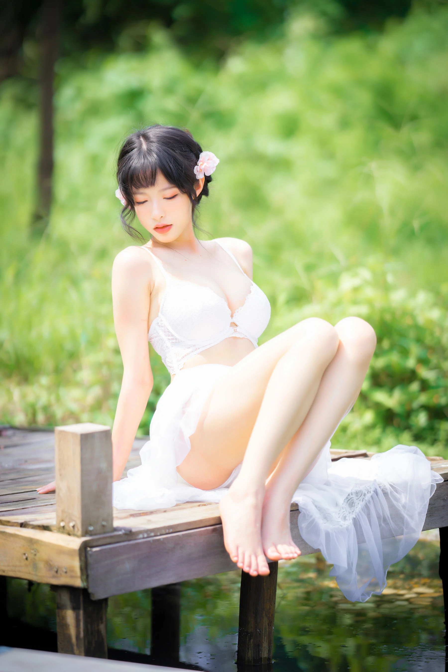 尤物清水由乃 – 蕾丝花园插图6