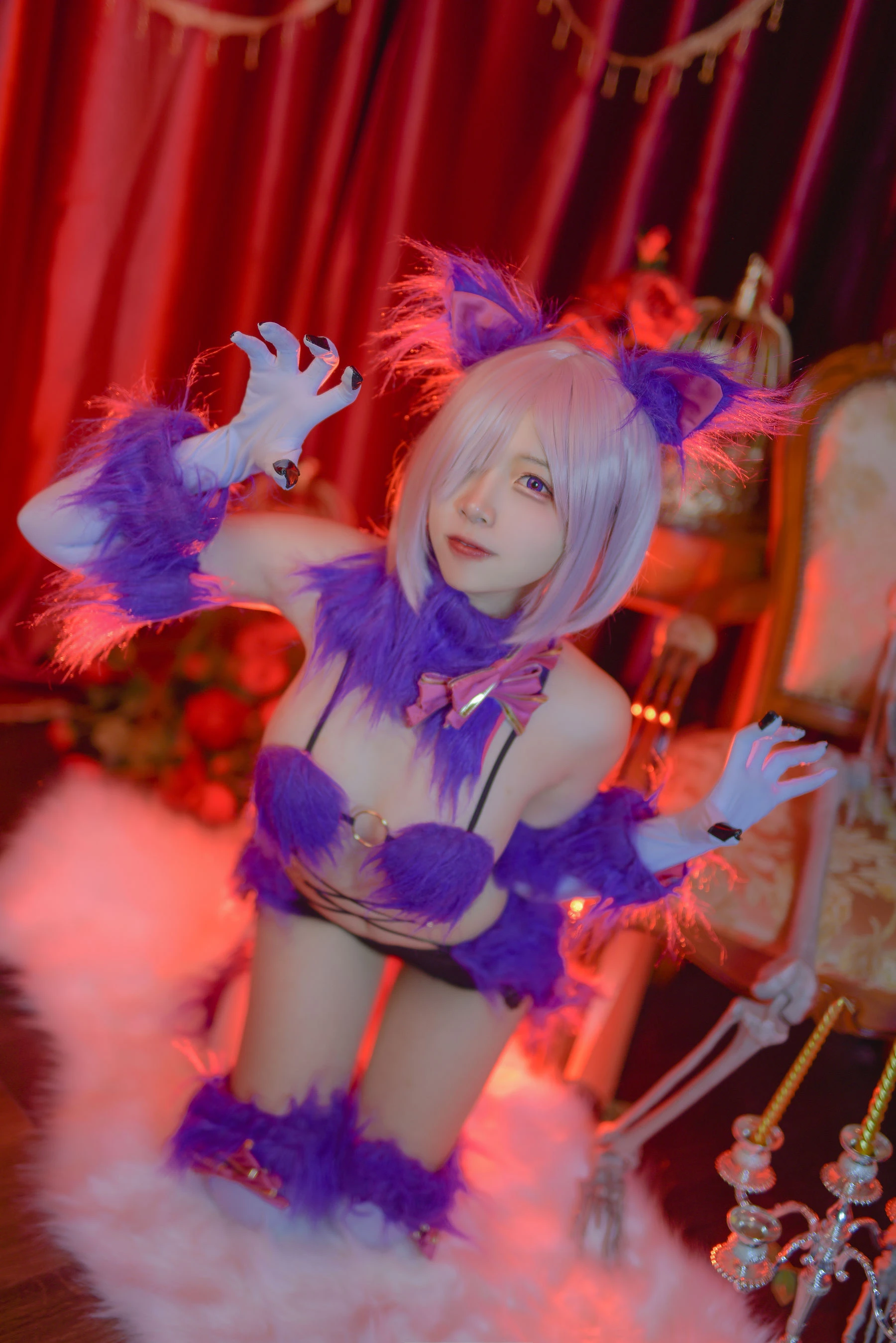 人气Coser二佐Nisa Fate玛修万圣 [23P]插图4
