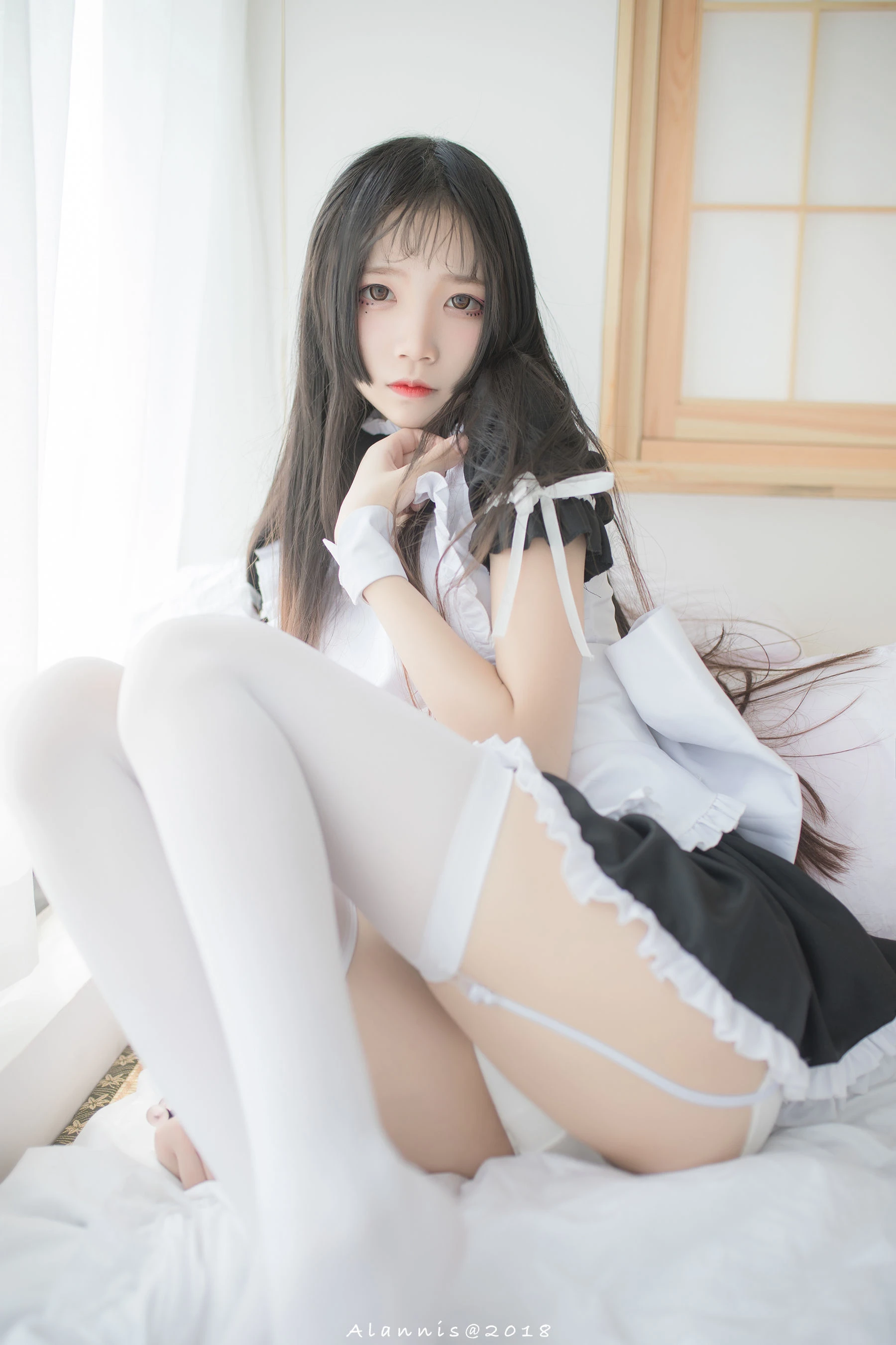清纯少女五更百鬼 女仆插图1