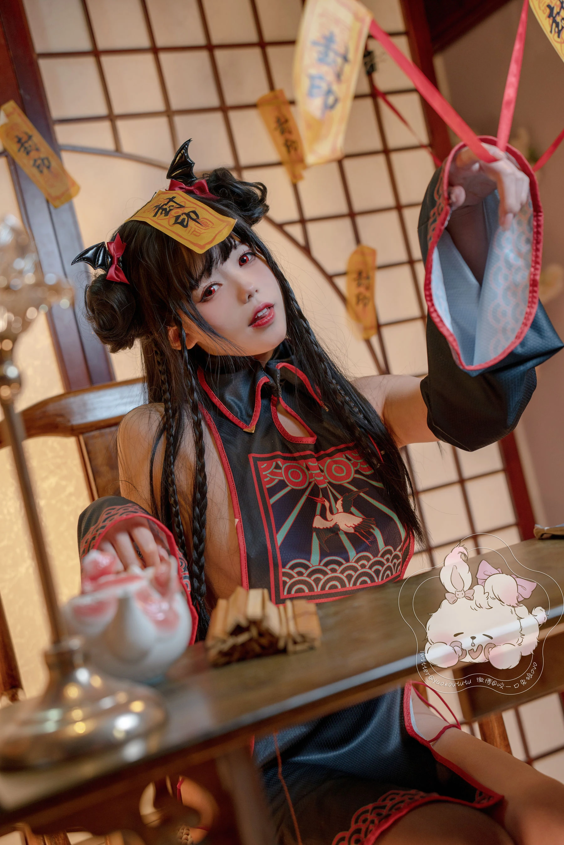 咬一口兔娘 – 僵尸蹲蹲 [50P]高清在线免费欣赏–微密图社-微密图社