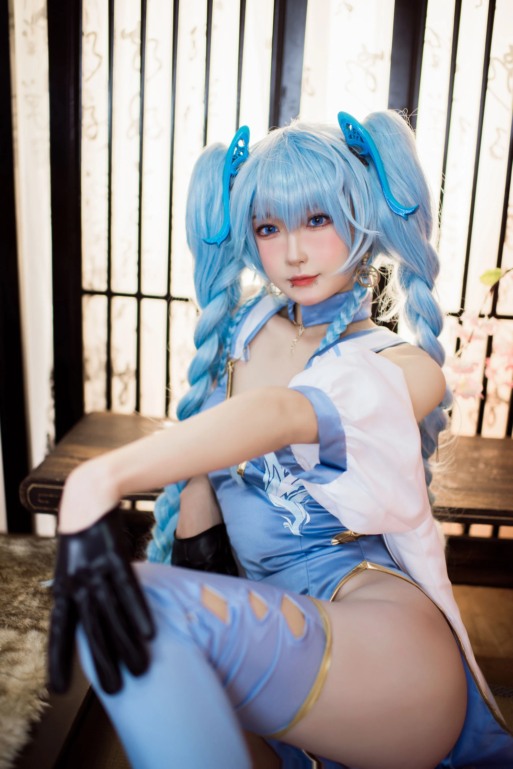 动漫博主阿包也是兔娘 – 少女前线 PA15翠雀媚插图4