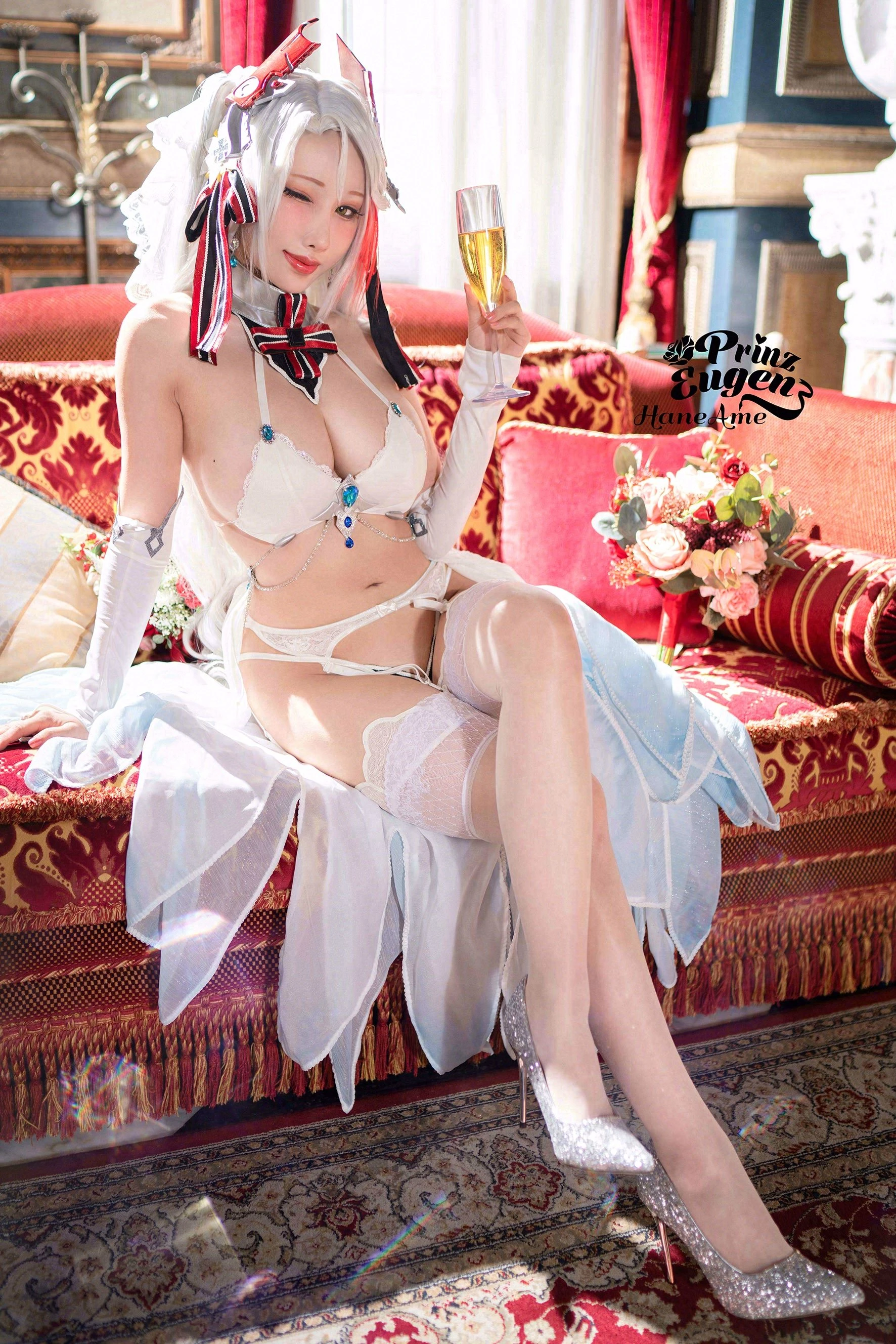 Hane Ame 雨波 – 欧根亲王 婚纱插图1