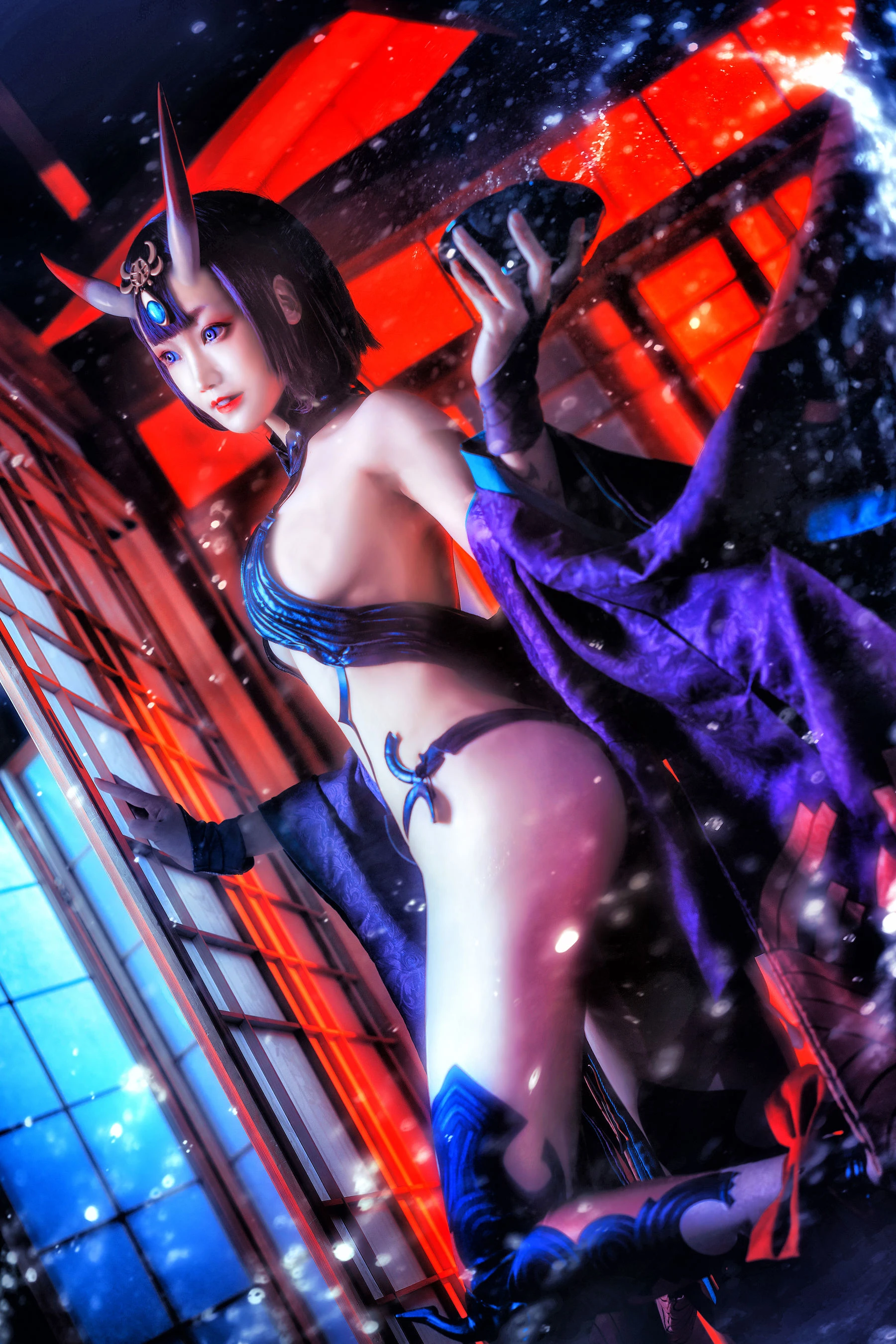 COS少女星野咪兔 – 酒吞童子插图7