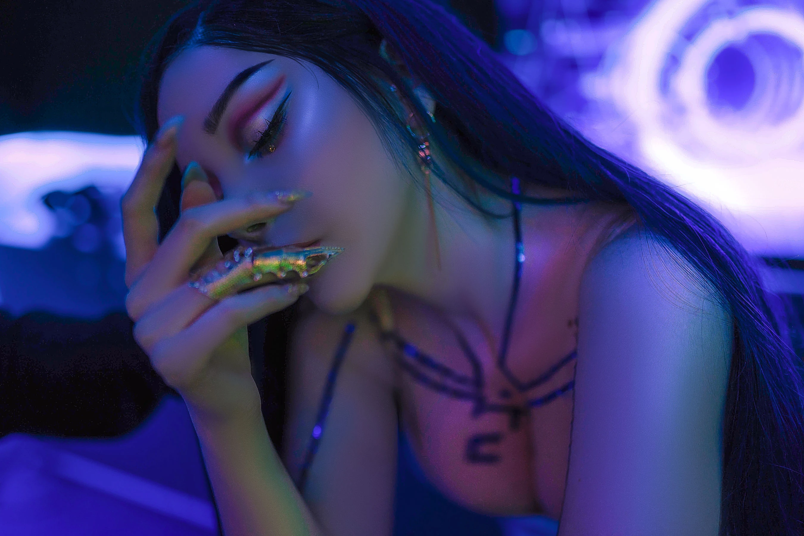 国外美女SayaTheFox – Cyberpunk Dress插图8