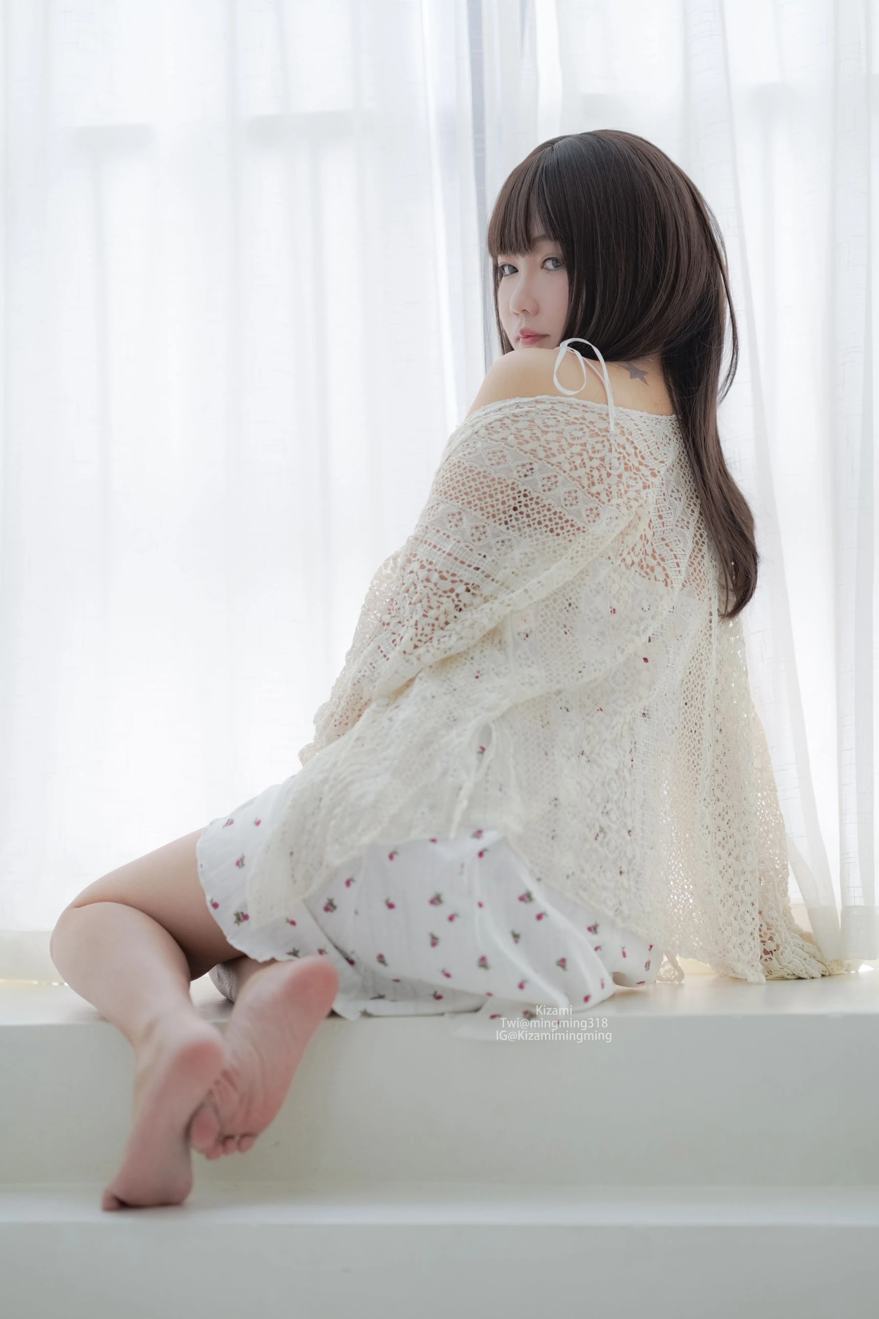 [銘銘Kizami] fantia 2021.09 针织衫+睡衣系列高清在线免费欣赏–微密图社-微密图社