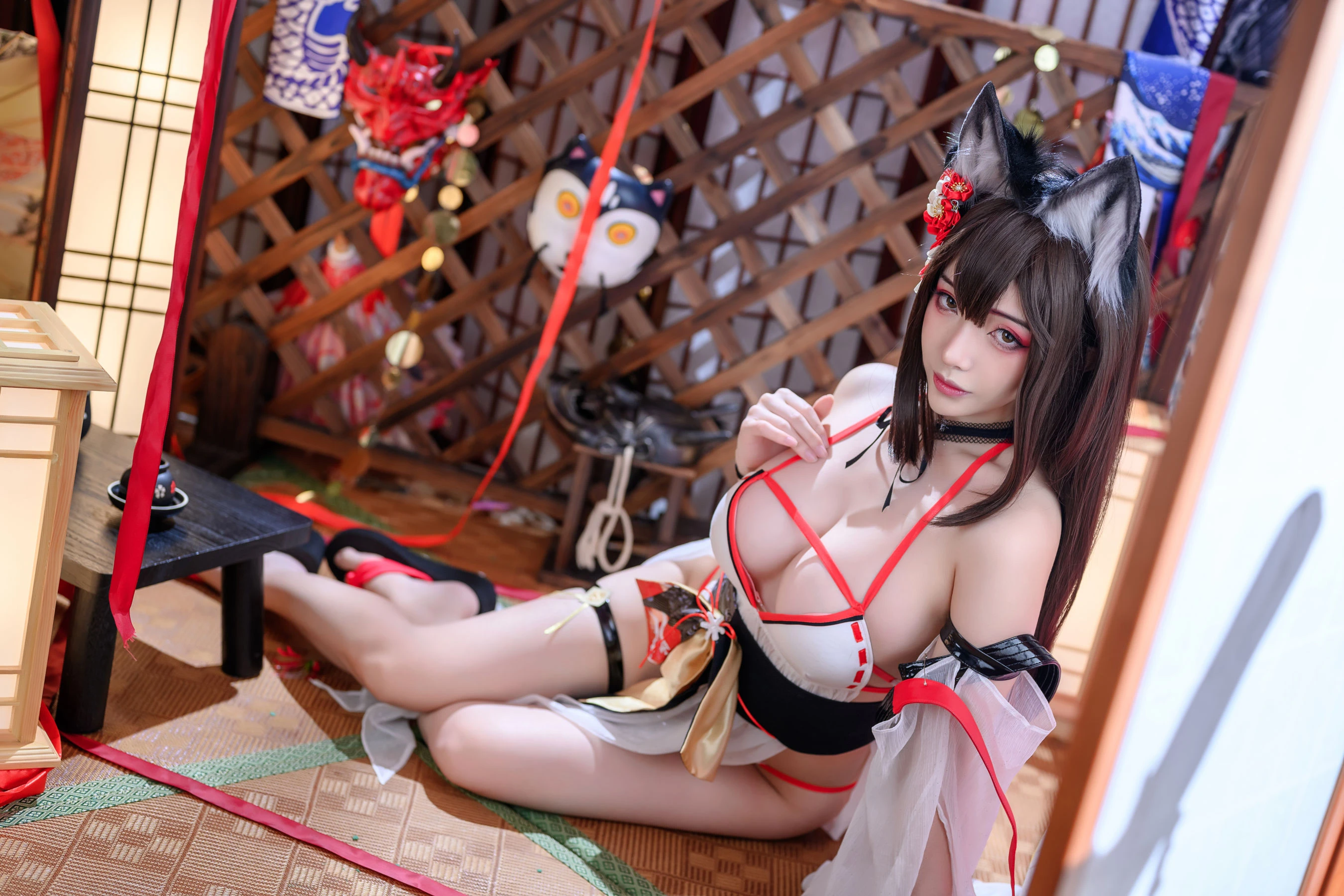 动漫博主雯妹 – 天城水着插图7