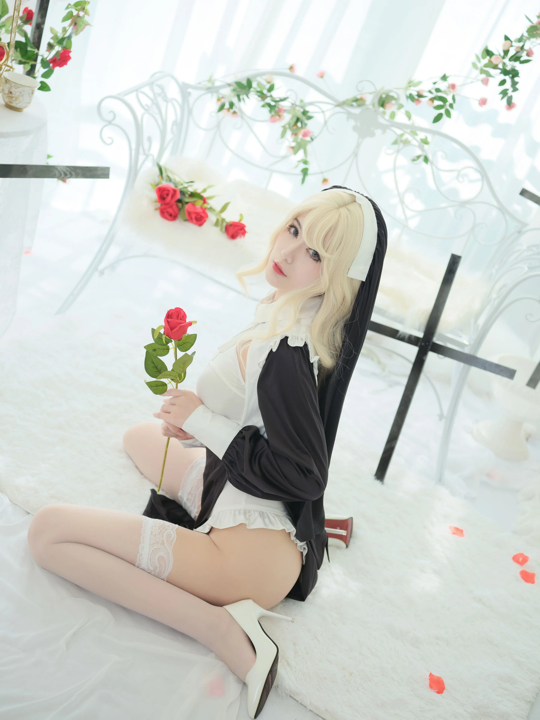 一米八的大梨子 – 修女 [36P]插图2