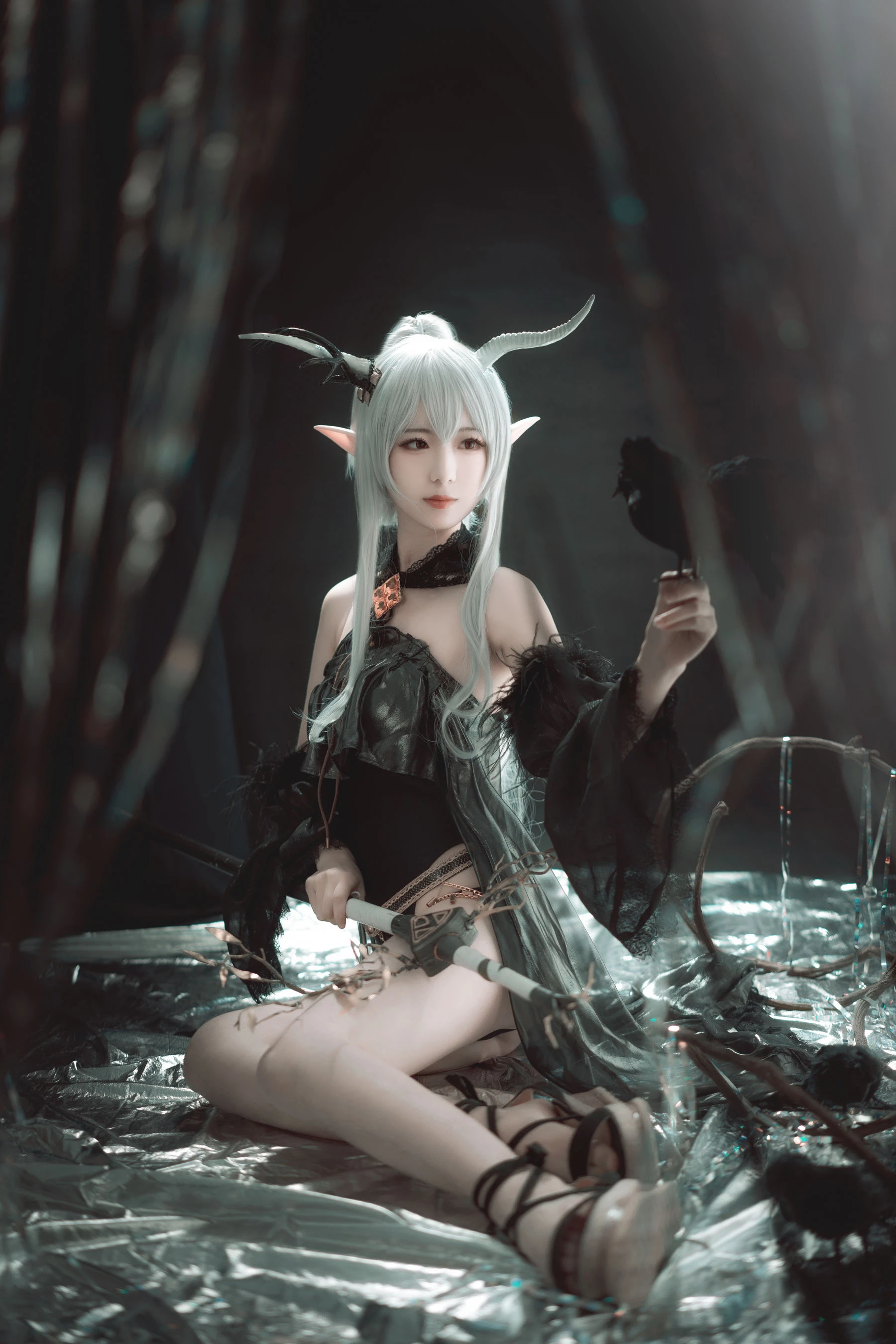 小姐姐弥音音ww 明日方舟 闪灵 [16P]插图3