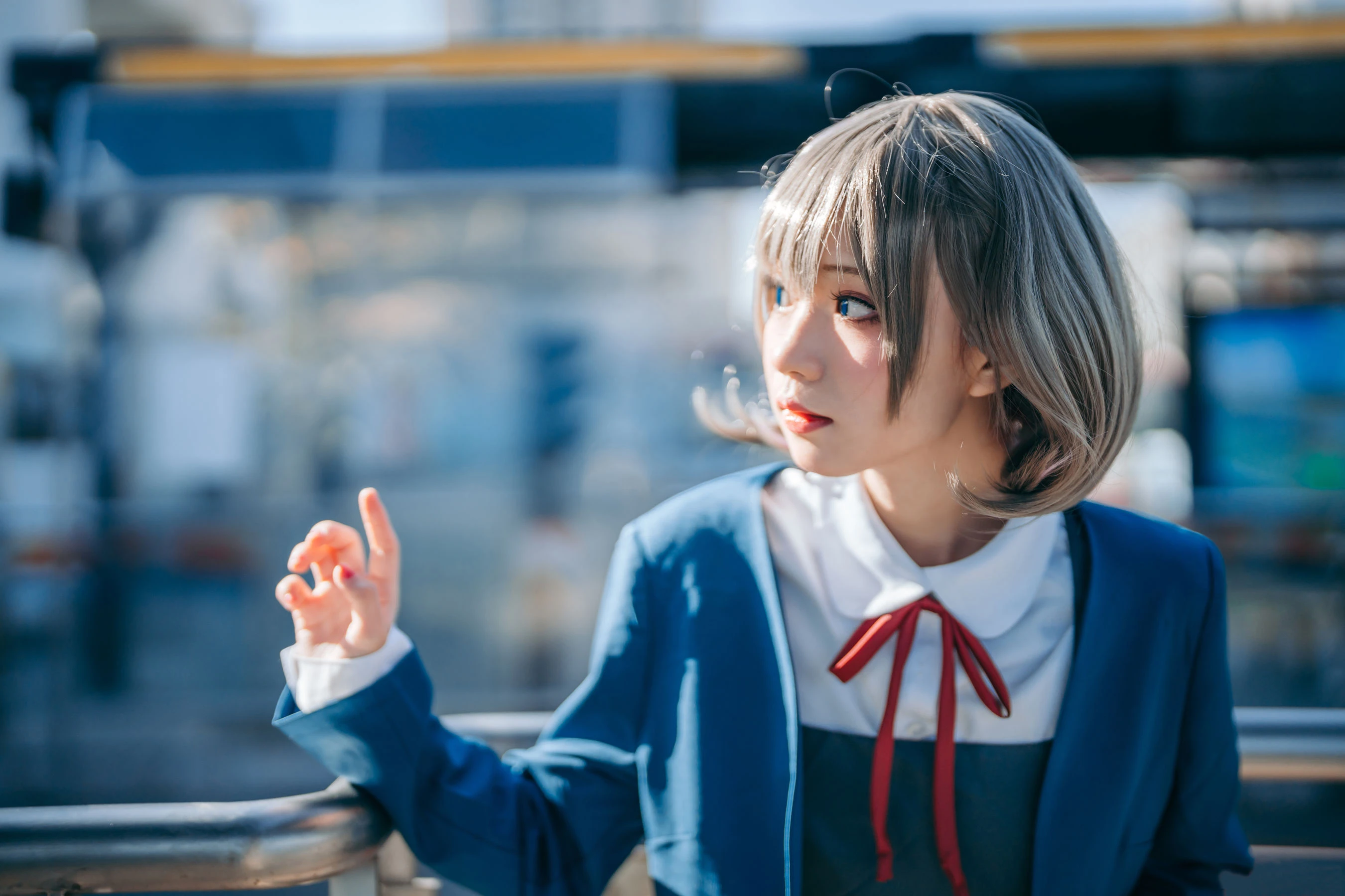 花柒Hana – 唐可可校服 [15P]插图3