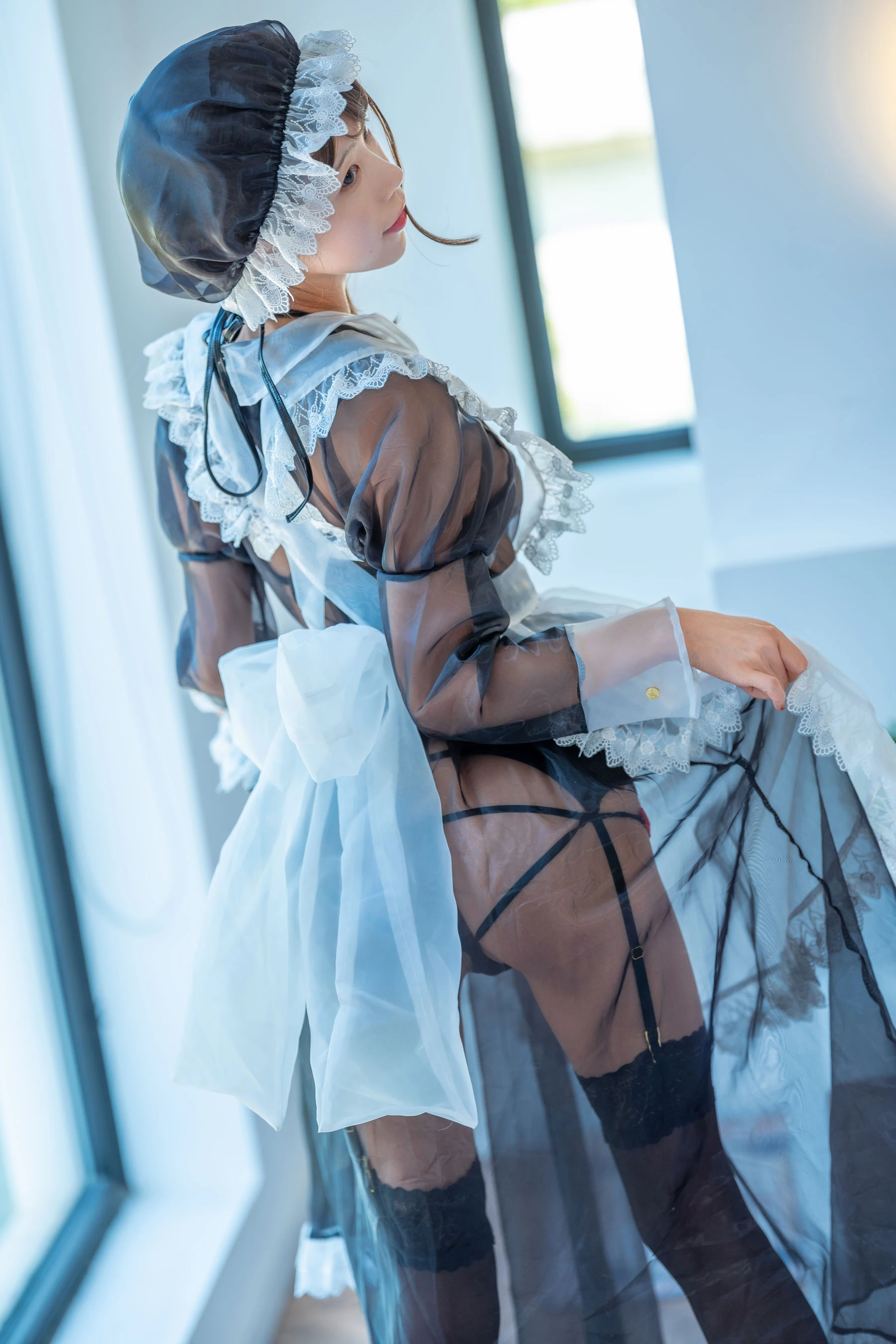动漫博主水淼aqua – 透明女仆 [13P]插图3