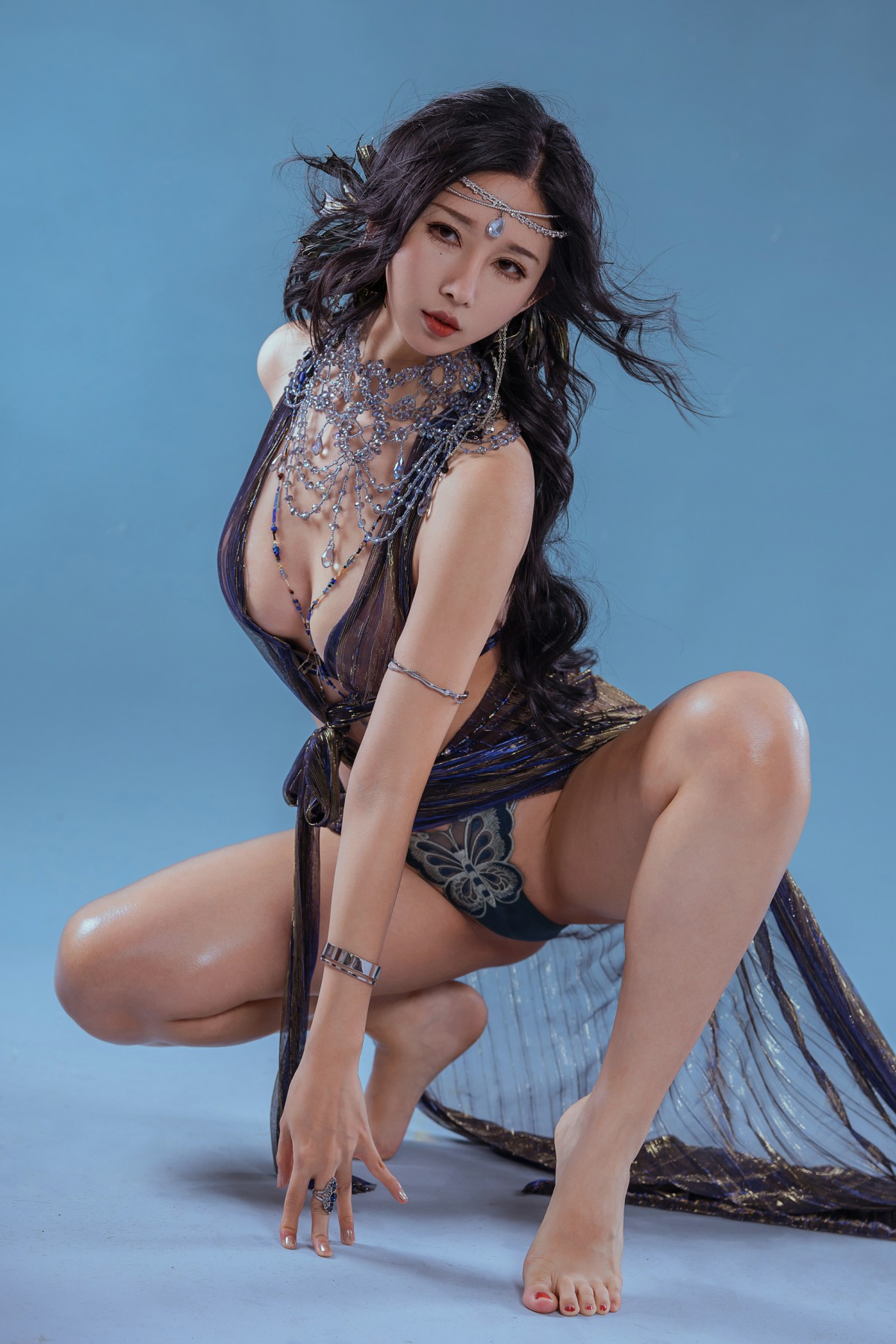 云溪溪 – 奶桃桃 塞壬七世·海妖 [28P]插图4