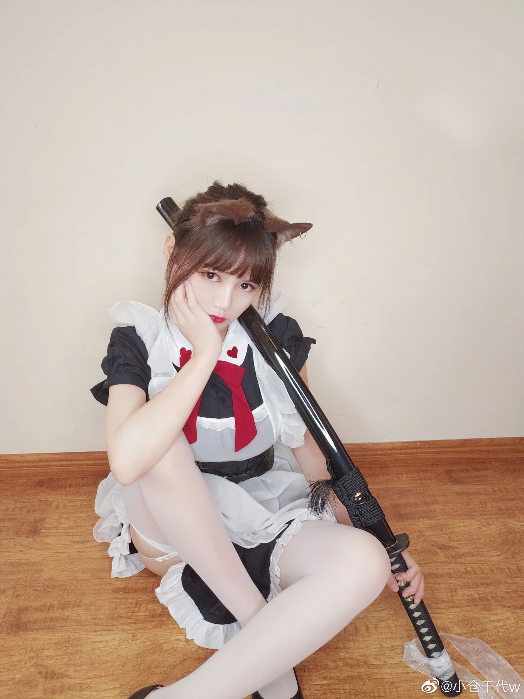 动漫博主小仓千代w – 带刀女仆插图2