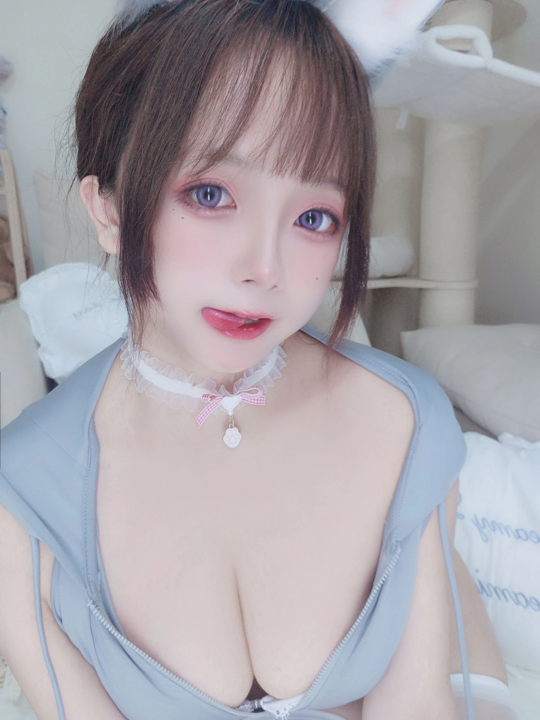 Cosplay日奈娇 – 兔兔卫衣 [65P]插图4