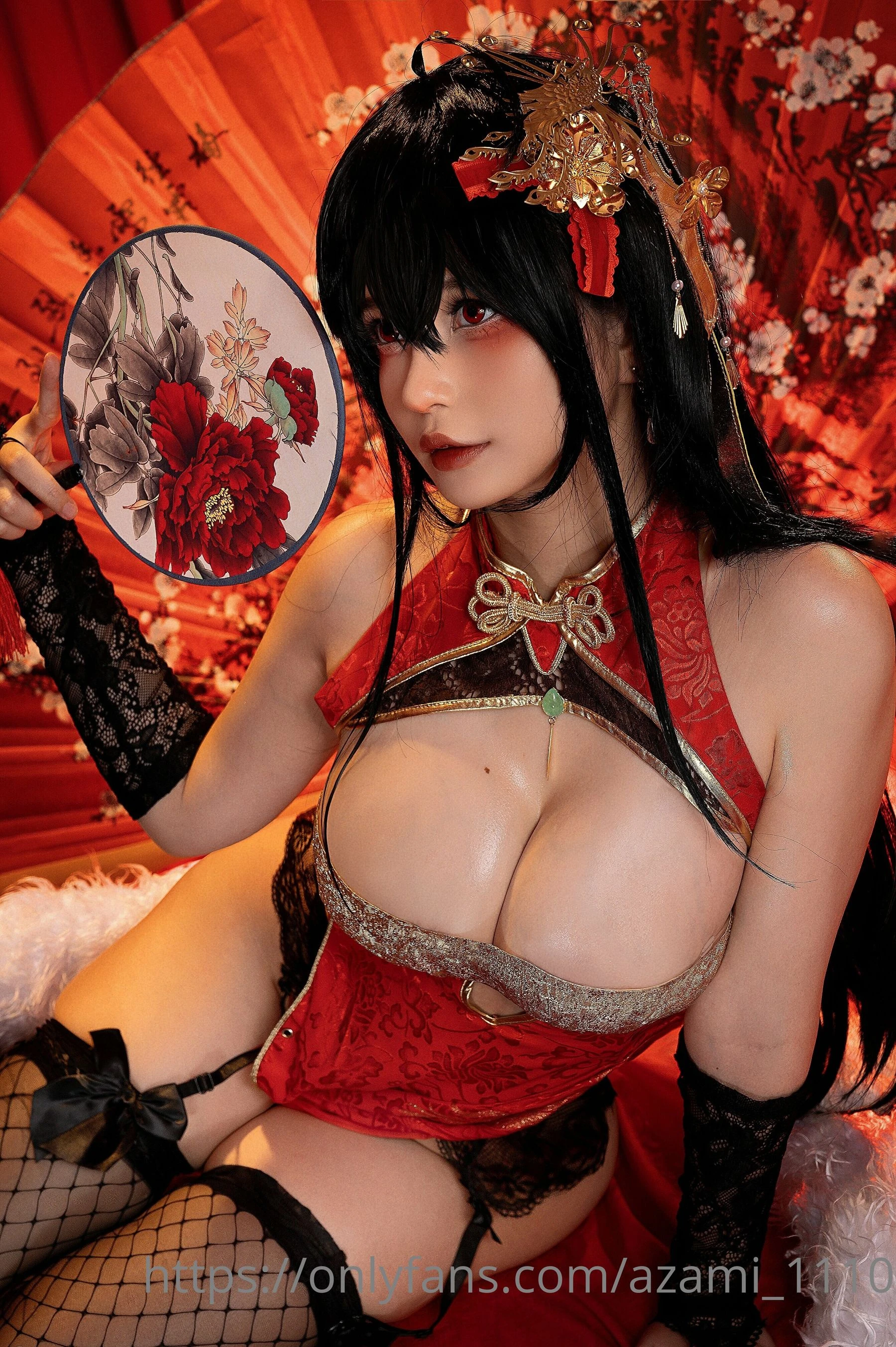 Azami福利 – Taihou Qipao插图4