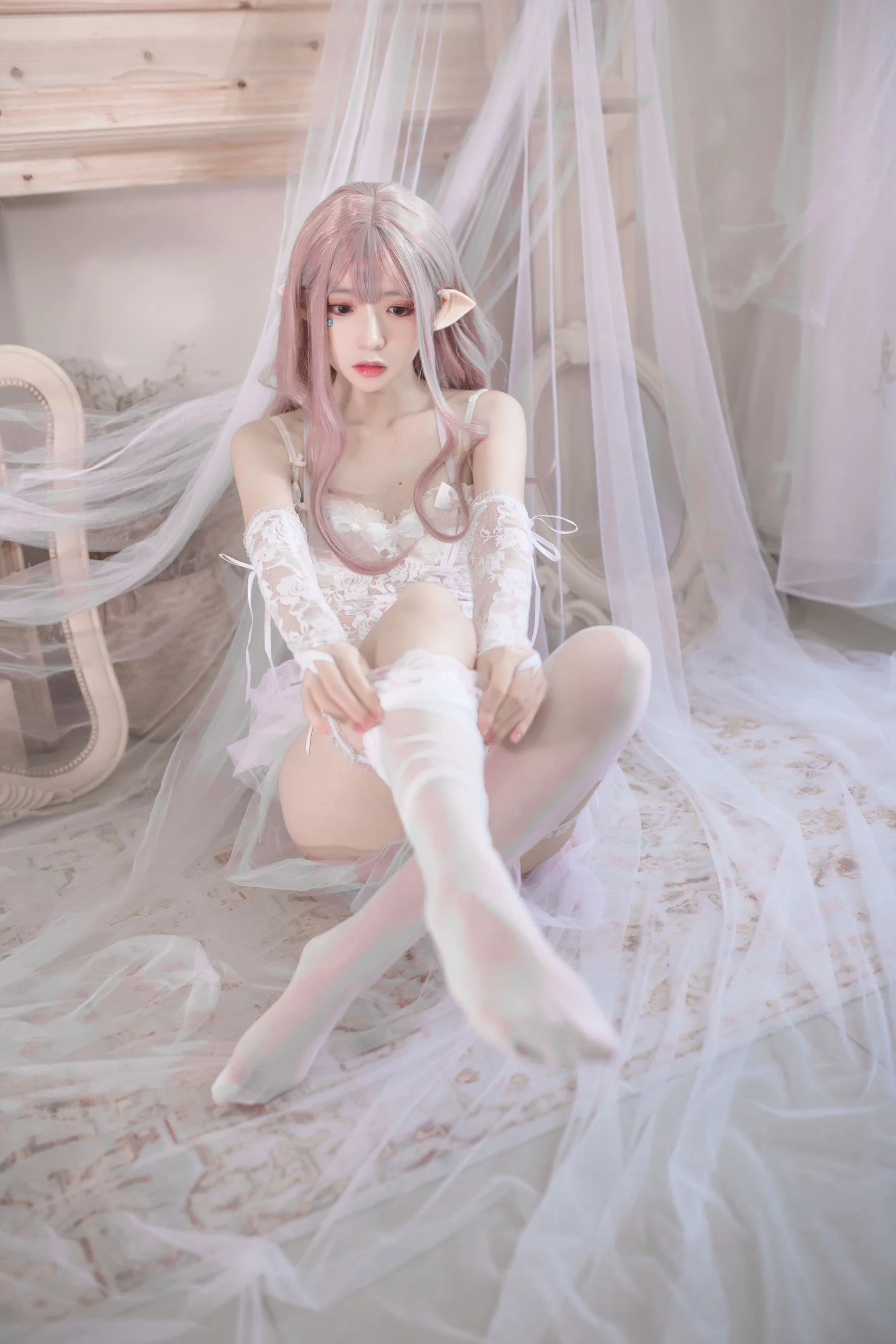 疯猫ss – 纯白精灵 [29P]插图5