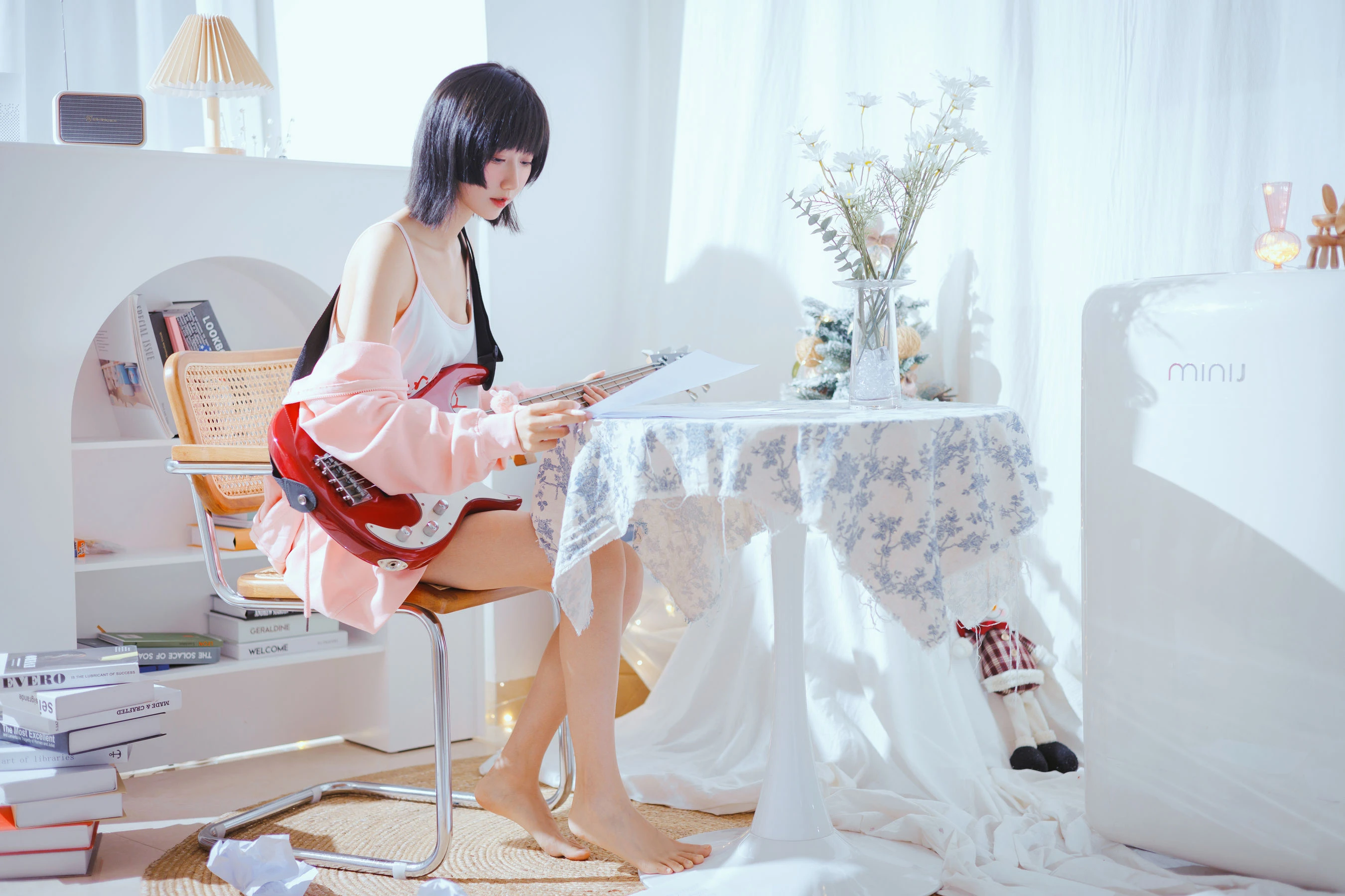 萌系小姐姐木绵绵OwO – 贝斯与妹妹插图1
