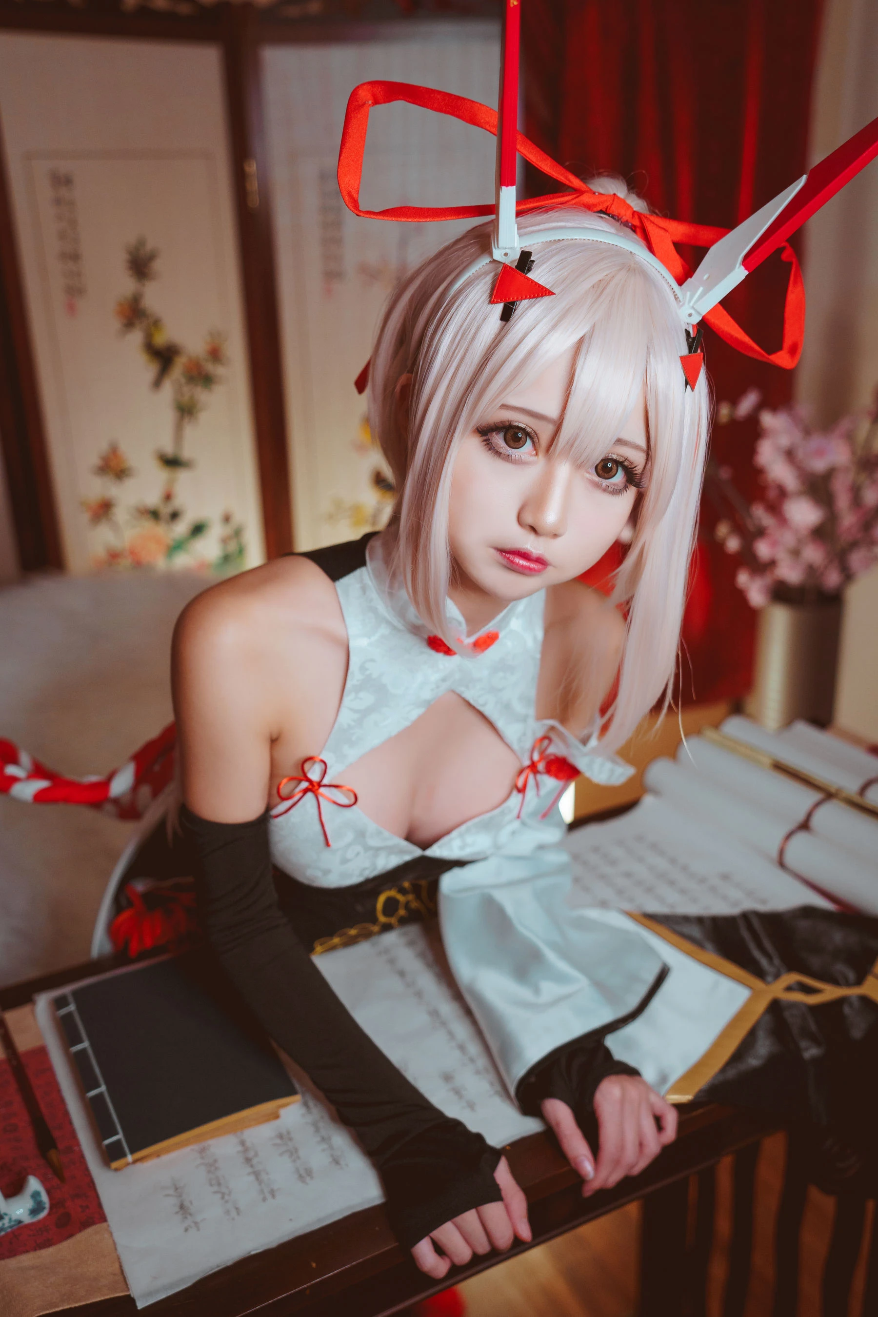 沖田凜花Rinka – Ayanami Cheongasm插图8