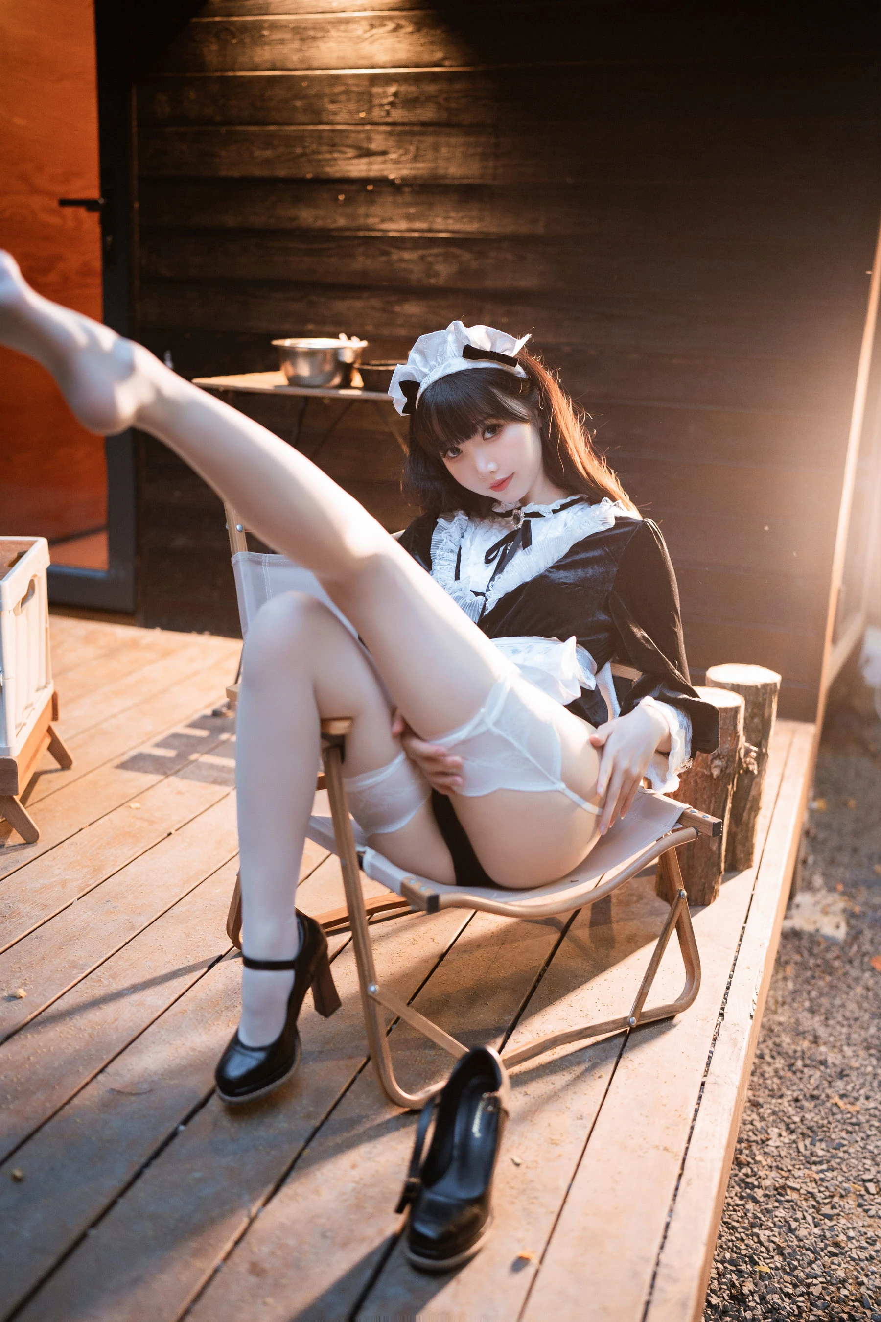 面饼仙儿 – 木屋女仆 [27P]插图3
