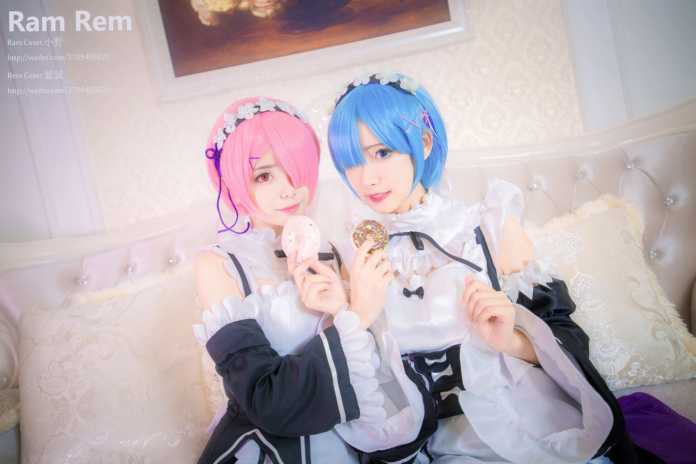 萌系小野妹子w Ram Rem（拉姆，雷姆）插图6