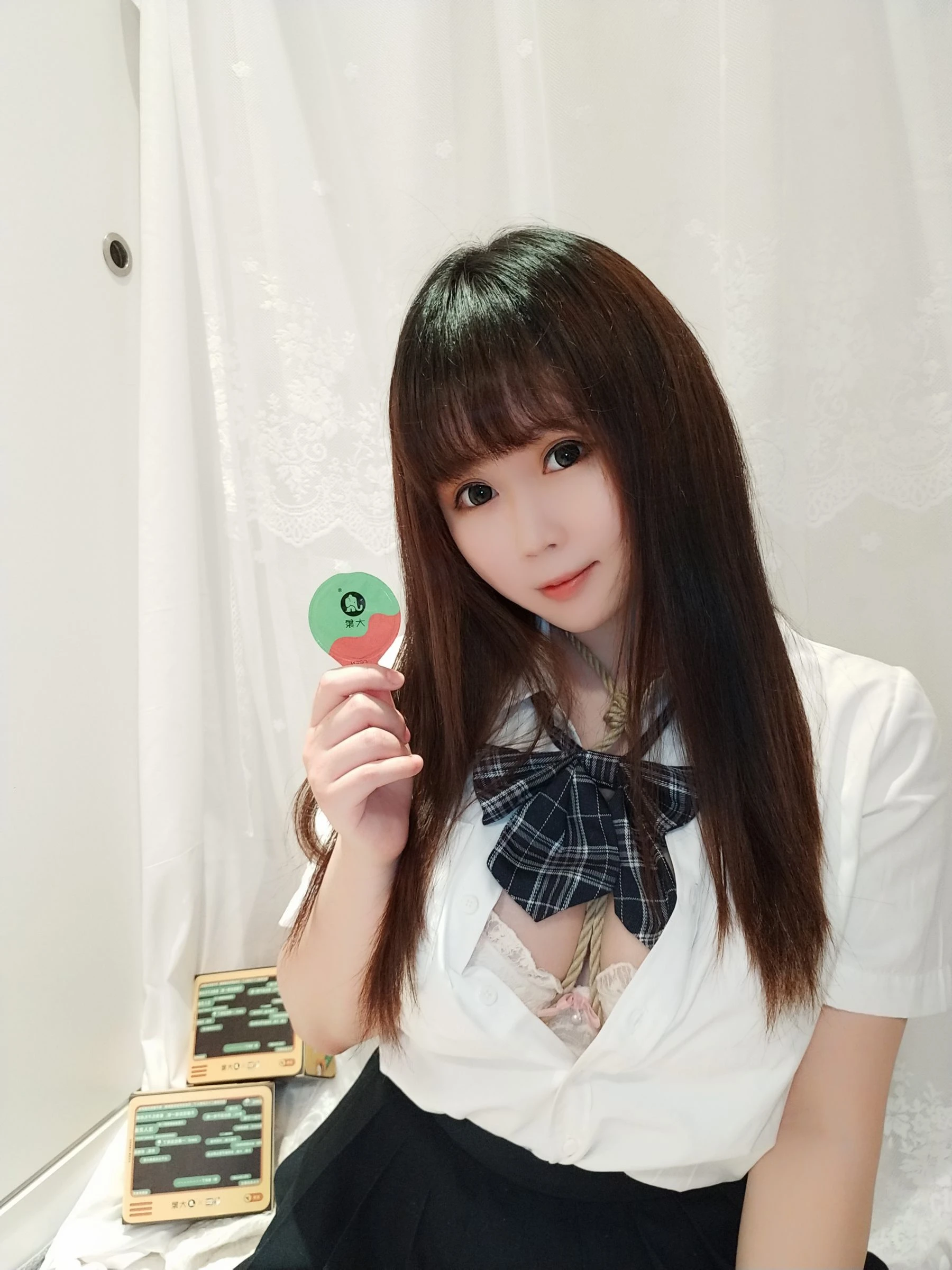 蜜桃少女是依酱呀 – JK捆绑插图8