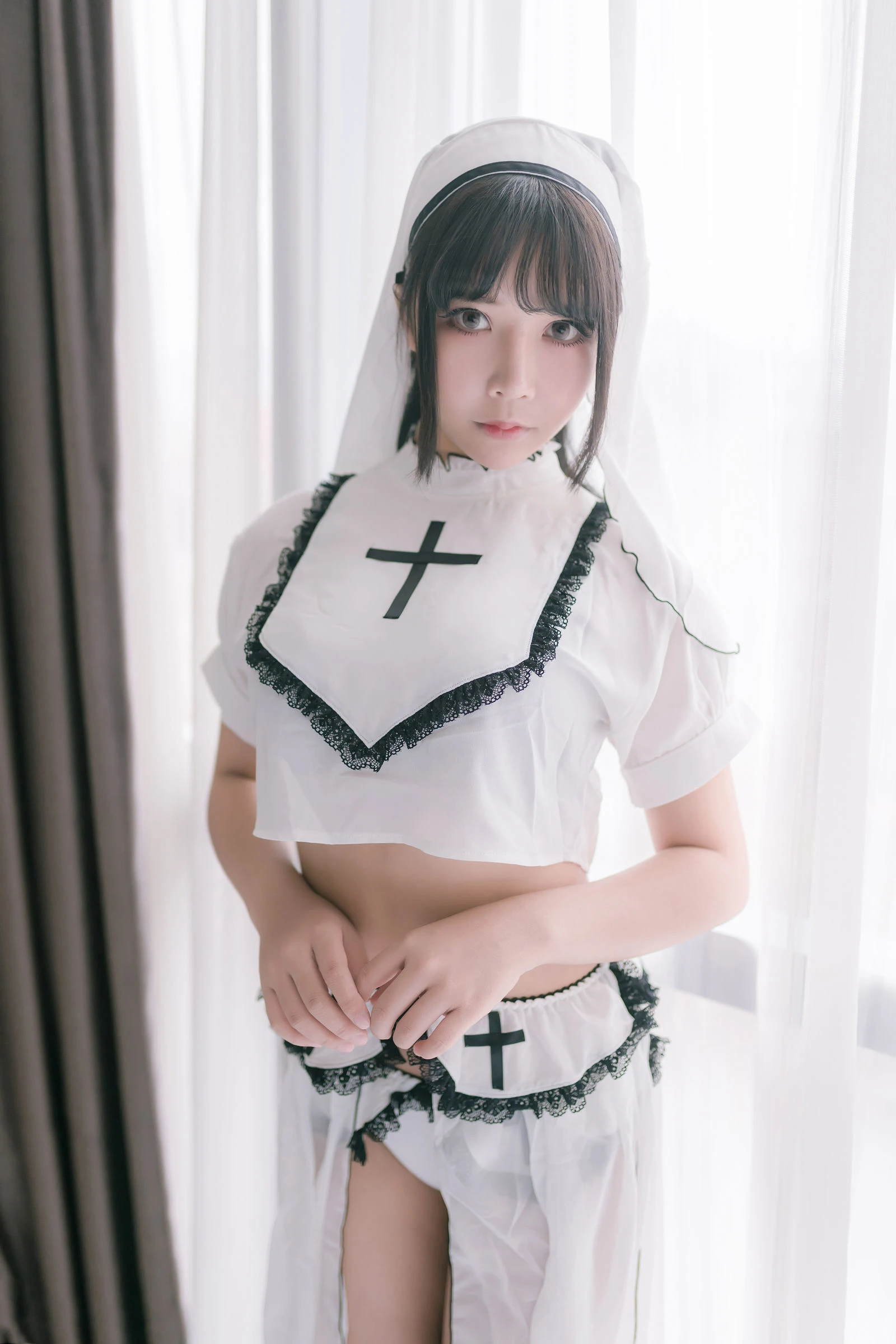 二次元妹子抱走莫子aa – 纯白修女高清在线免费欣赏–微密图社-微密图社