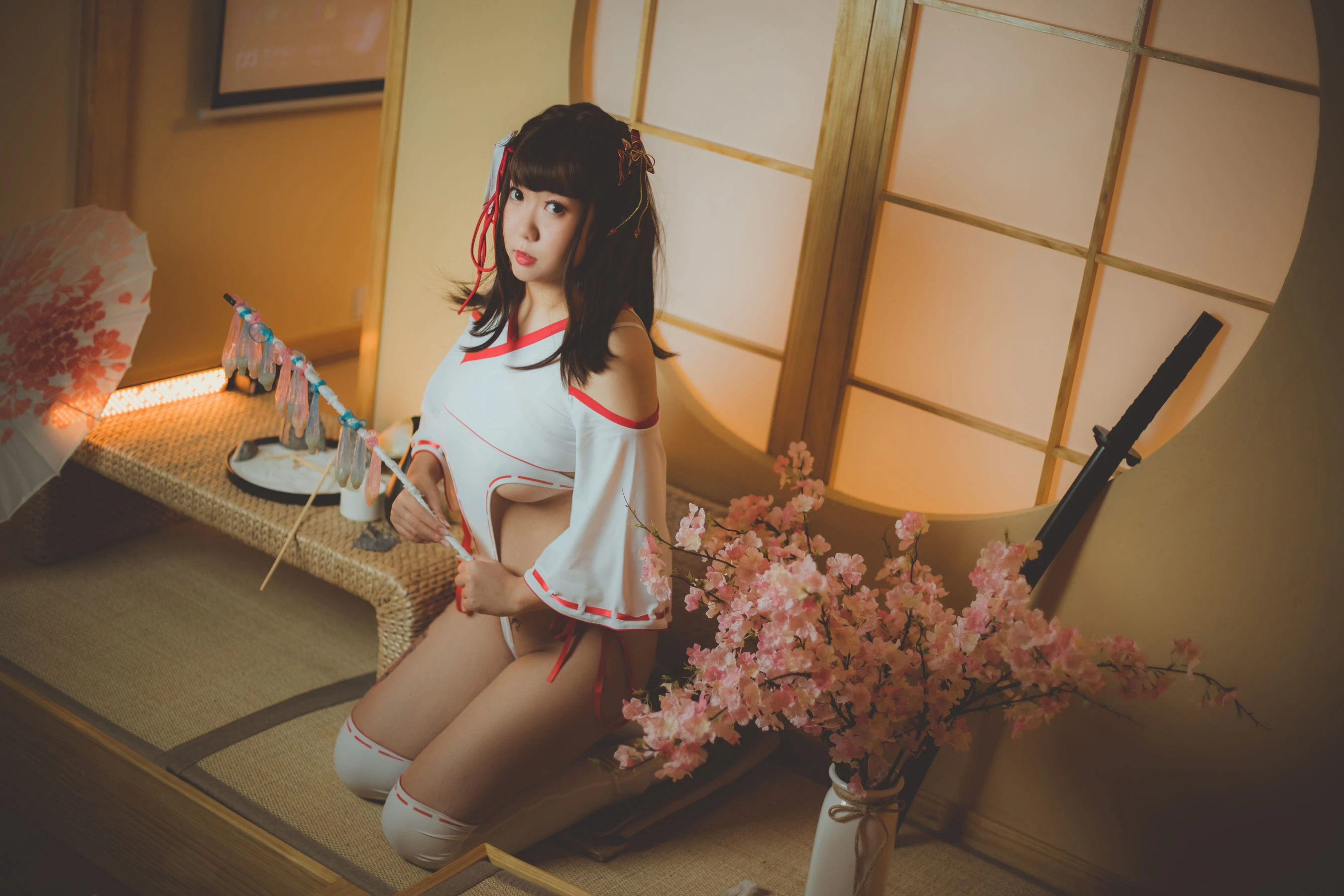甜糖大魔王g – 妈妈子巫女 [33P]高清在线免费欣赏–微密图社-微密图社