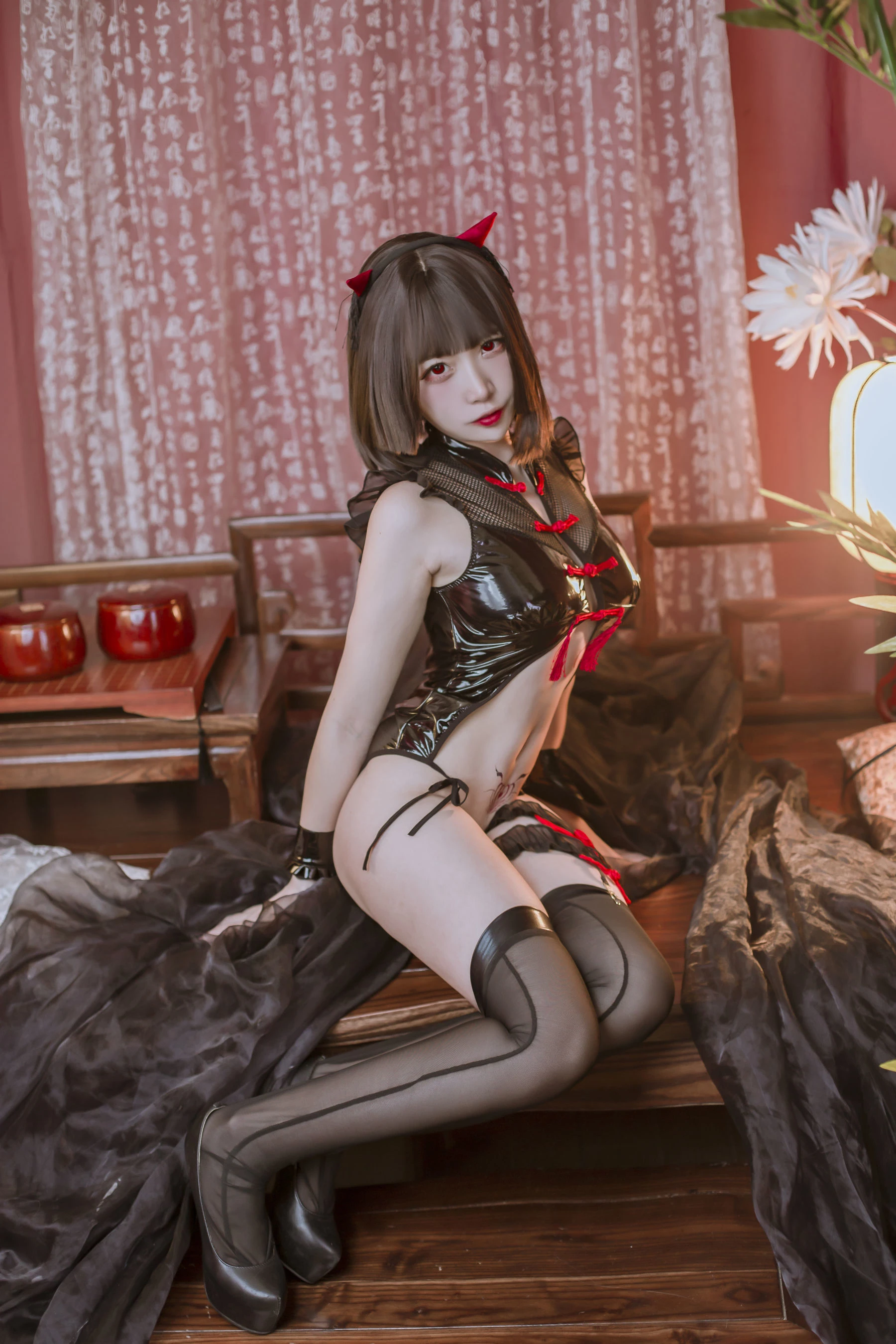 人气Coser二佐Nisa – 中华风小恶魔插图1