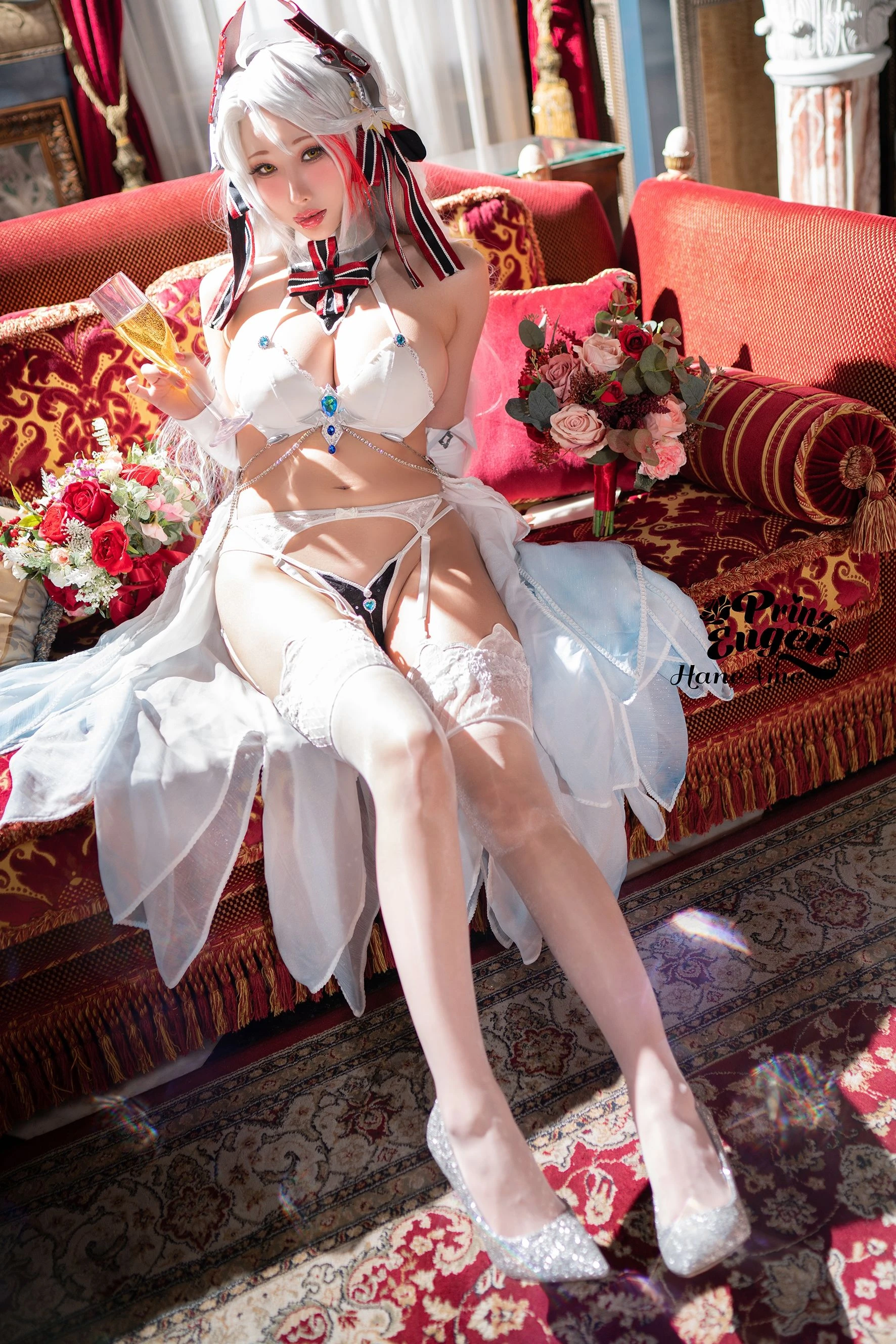 Hane Ame 雨波 – 欧根亲王 婚纱插图2