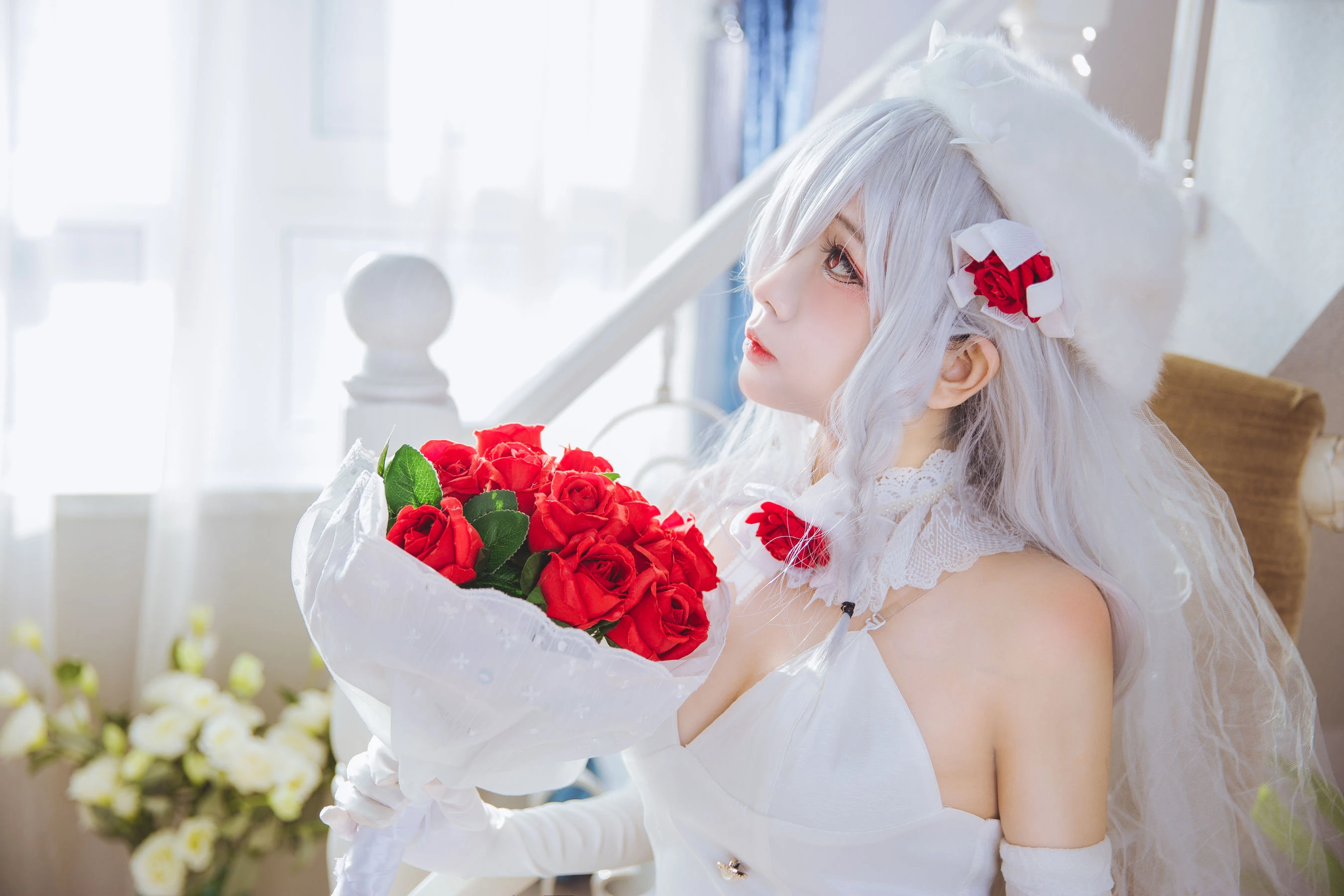 Cosplay日奈娇 g36c 礼服 [40P]插图1