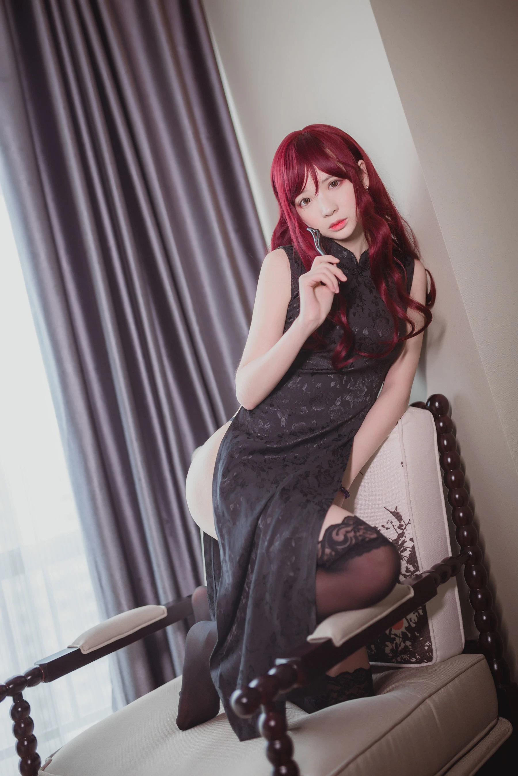 疯猫ss – 旗袍插图4