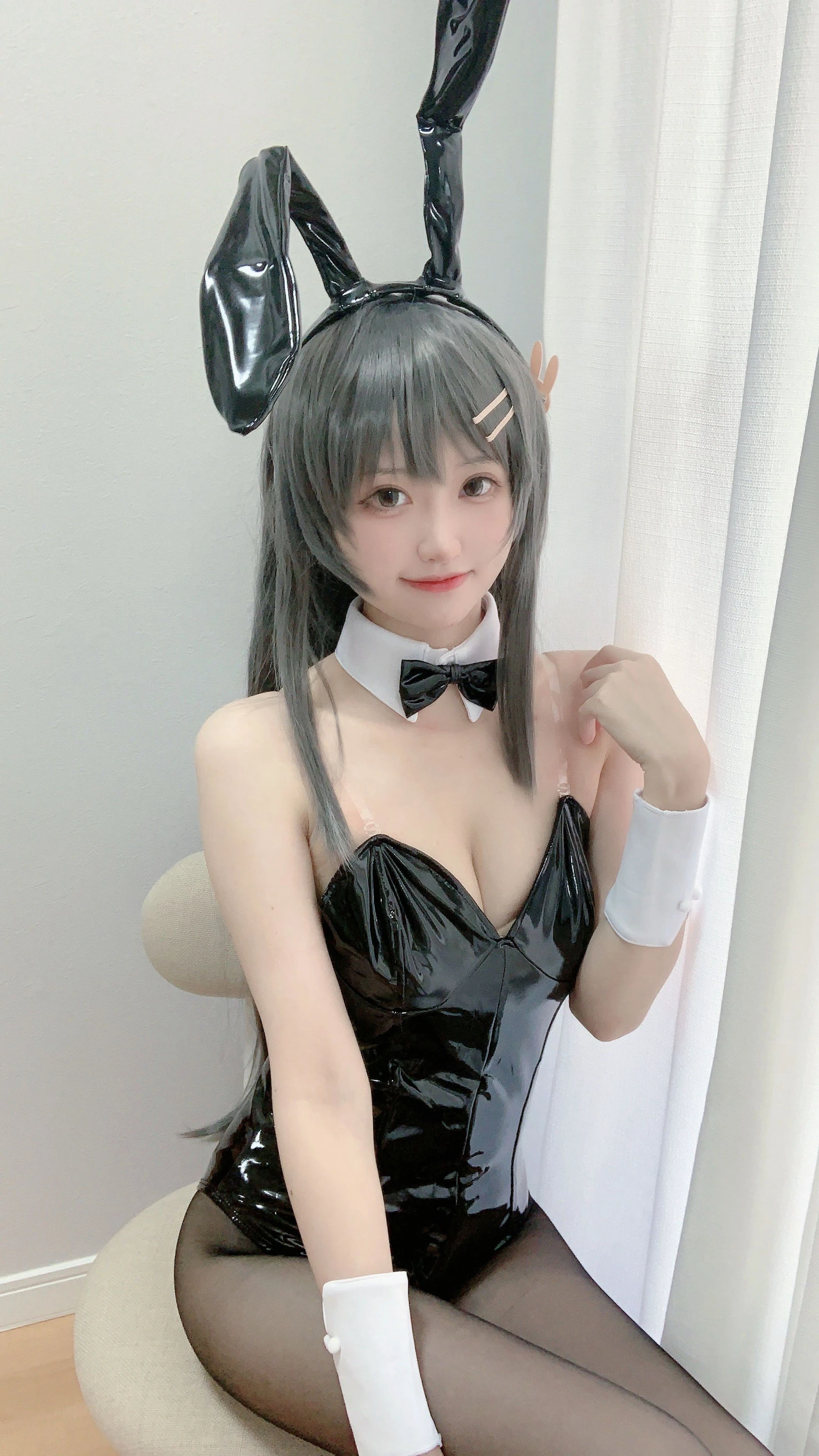 千阳(ちよ) – 麻衣学姐兔子装 [19P]插图4