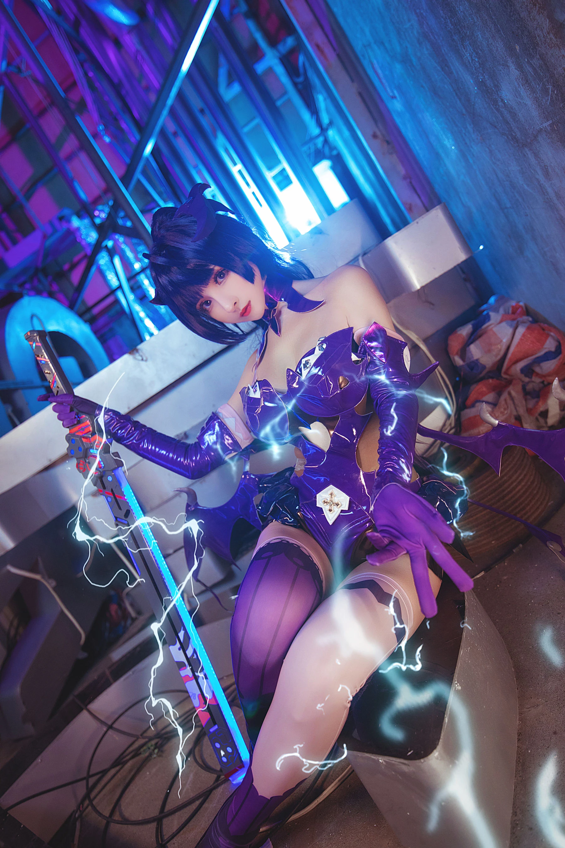 COS福利rioko凉凉子 魅魔芽衣 [22P]插图4