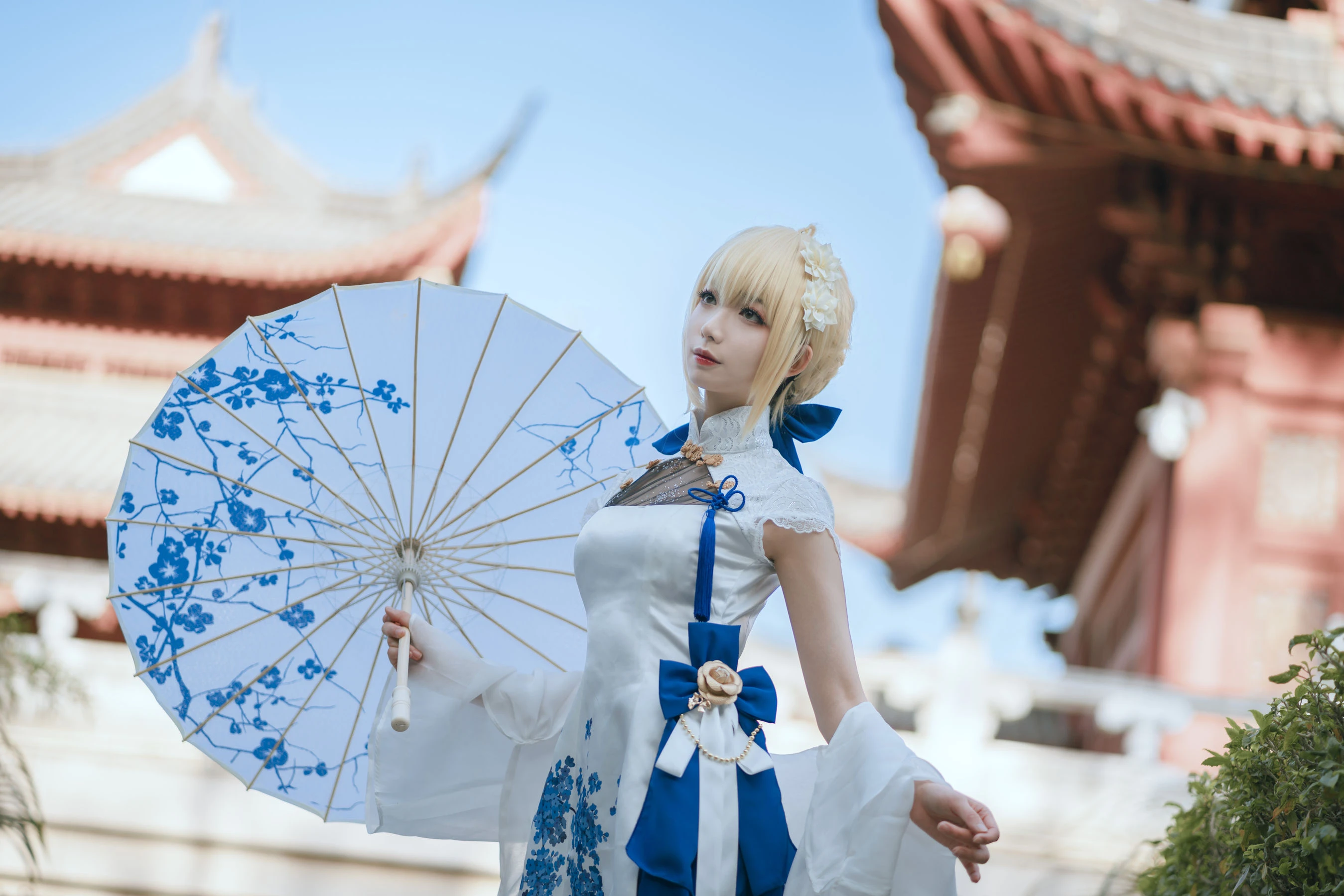 动漫博主封疆疆v – saber 旗袍插图1