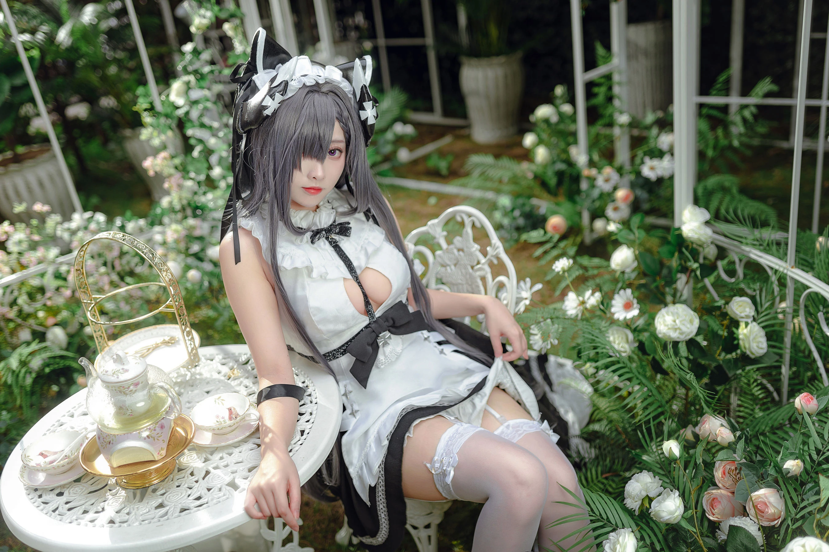 宫本桜 – 奥古斯特女仆装插图1