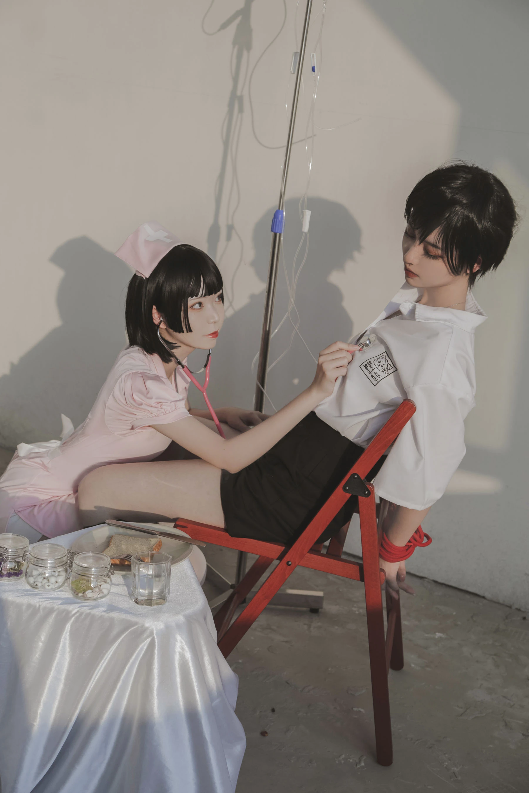 可爱妹子Fushii_海堂 – 护士插图3