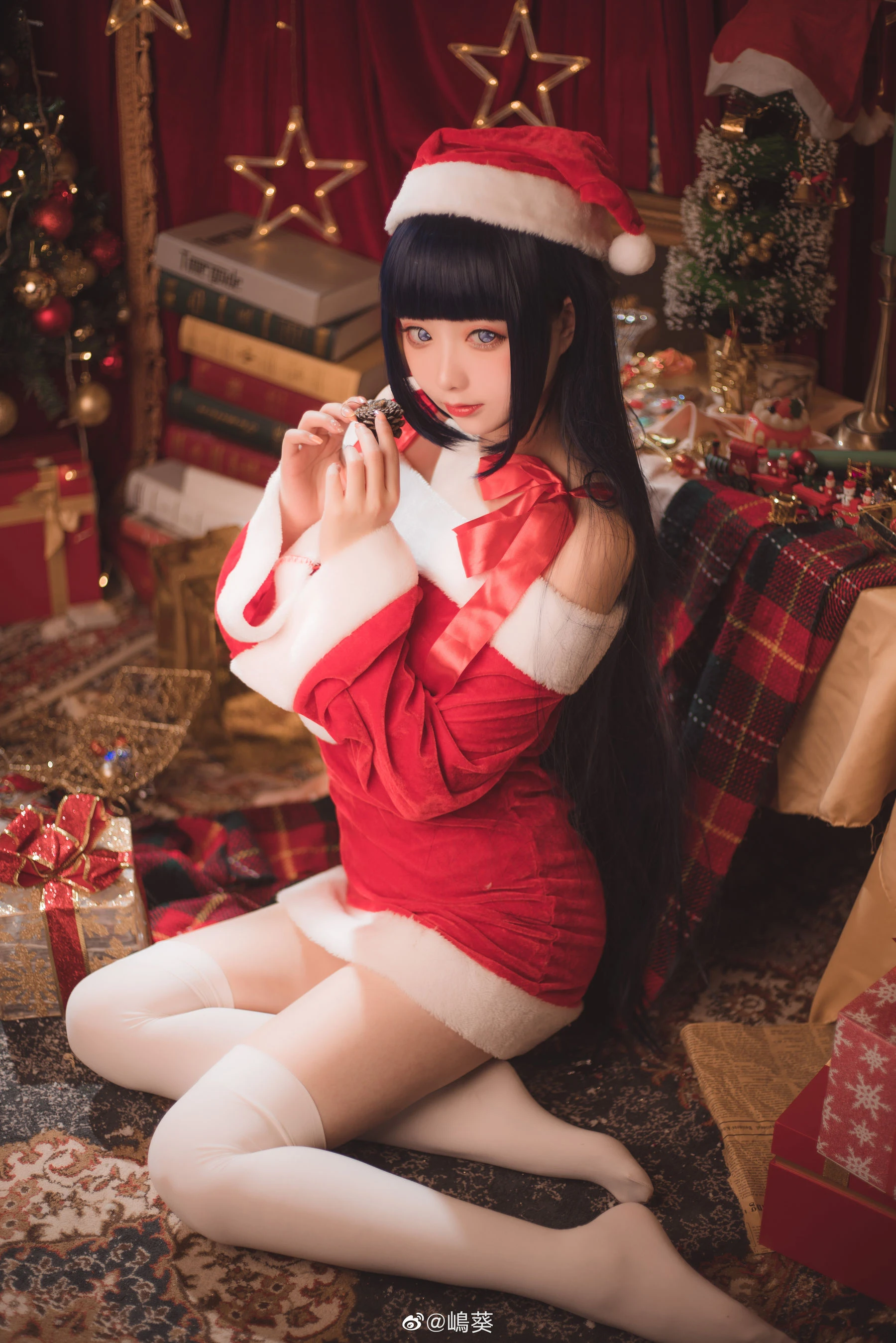 微博美女嶋葵 火影忍者 雏田圣诞插图6