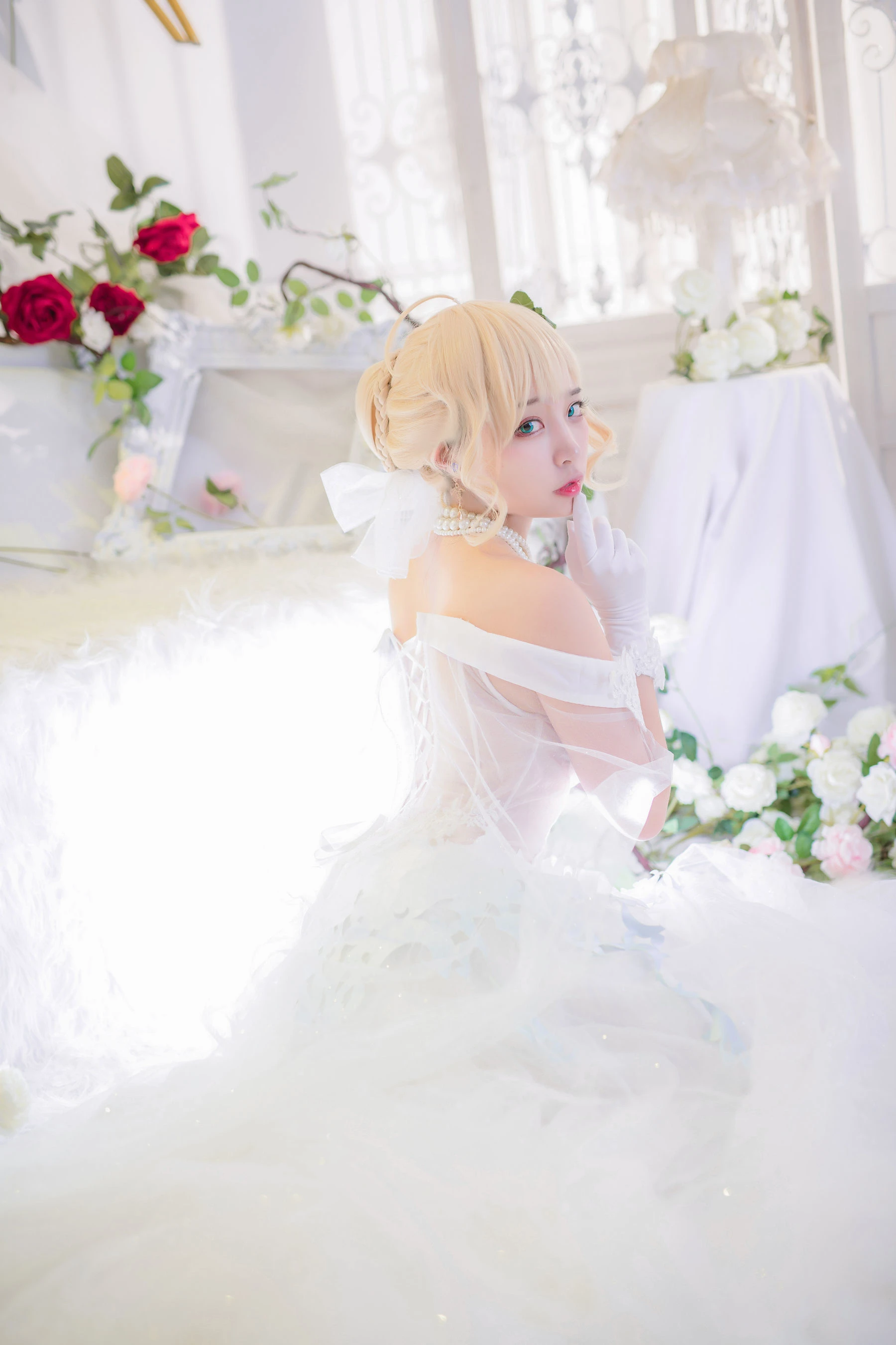 人气Coser二佐Nisa 花嫁插图3