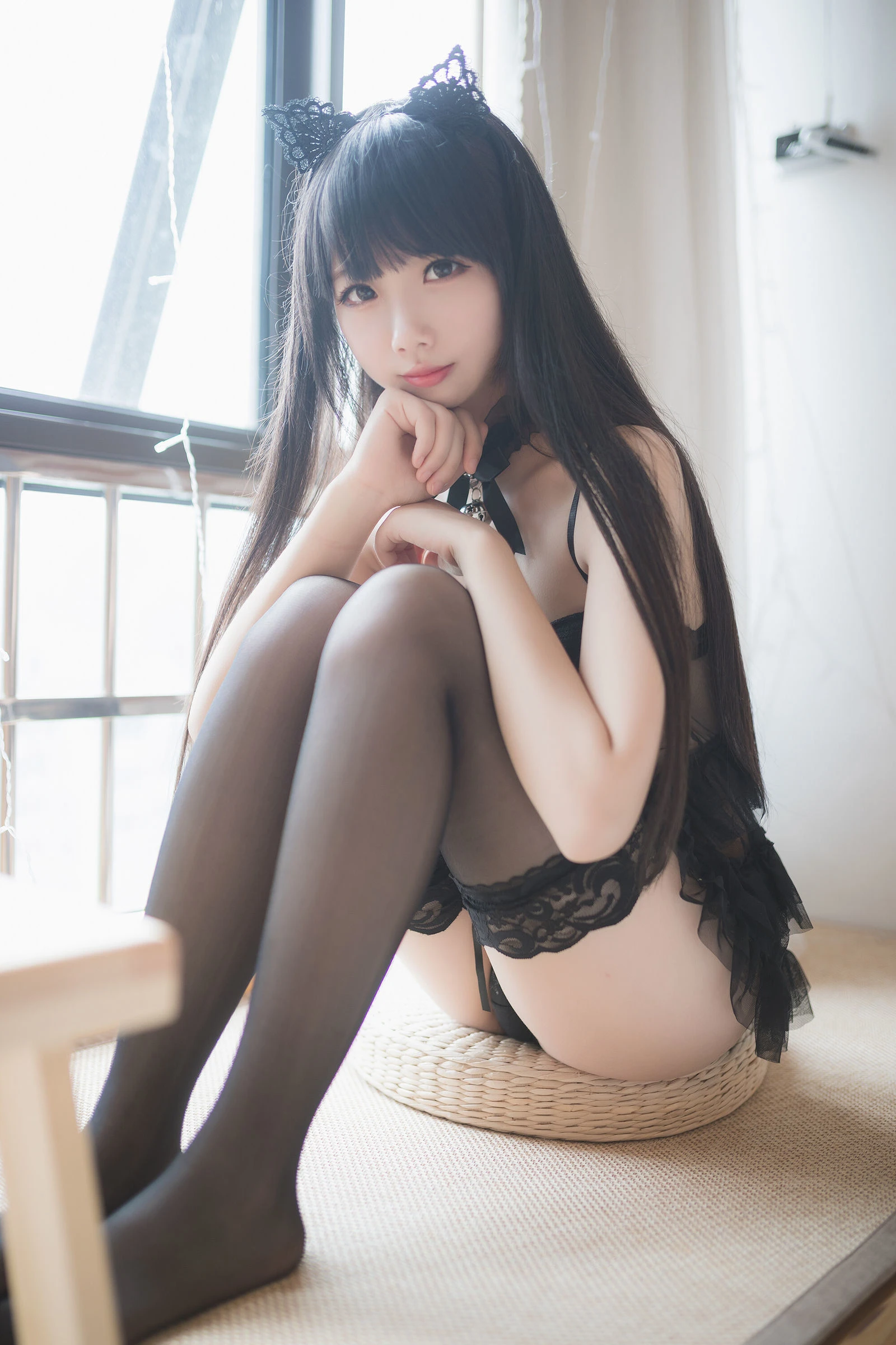 [萝莉COS] 雪琪SAMA – 黑猫 [22P]插图2