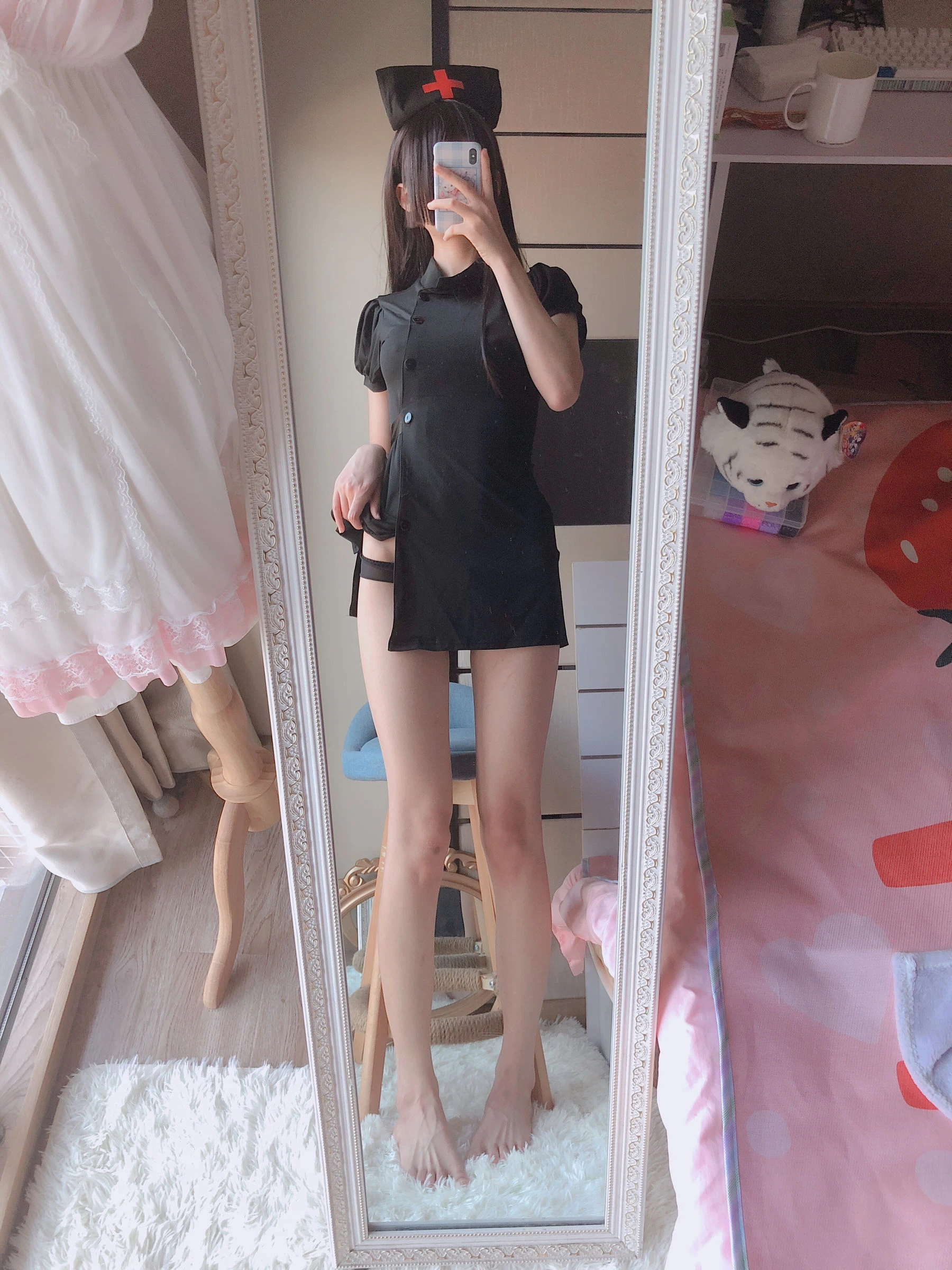 萌妹子眼酱大魔王w – 黑护士插图6