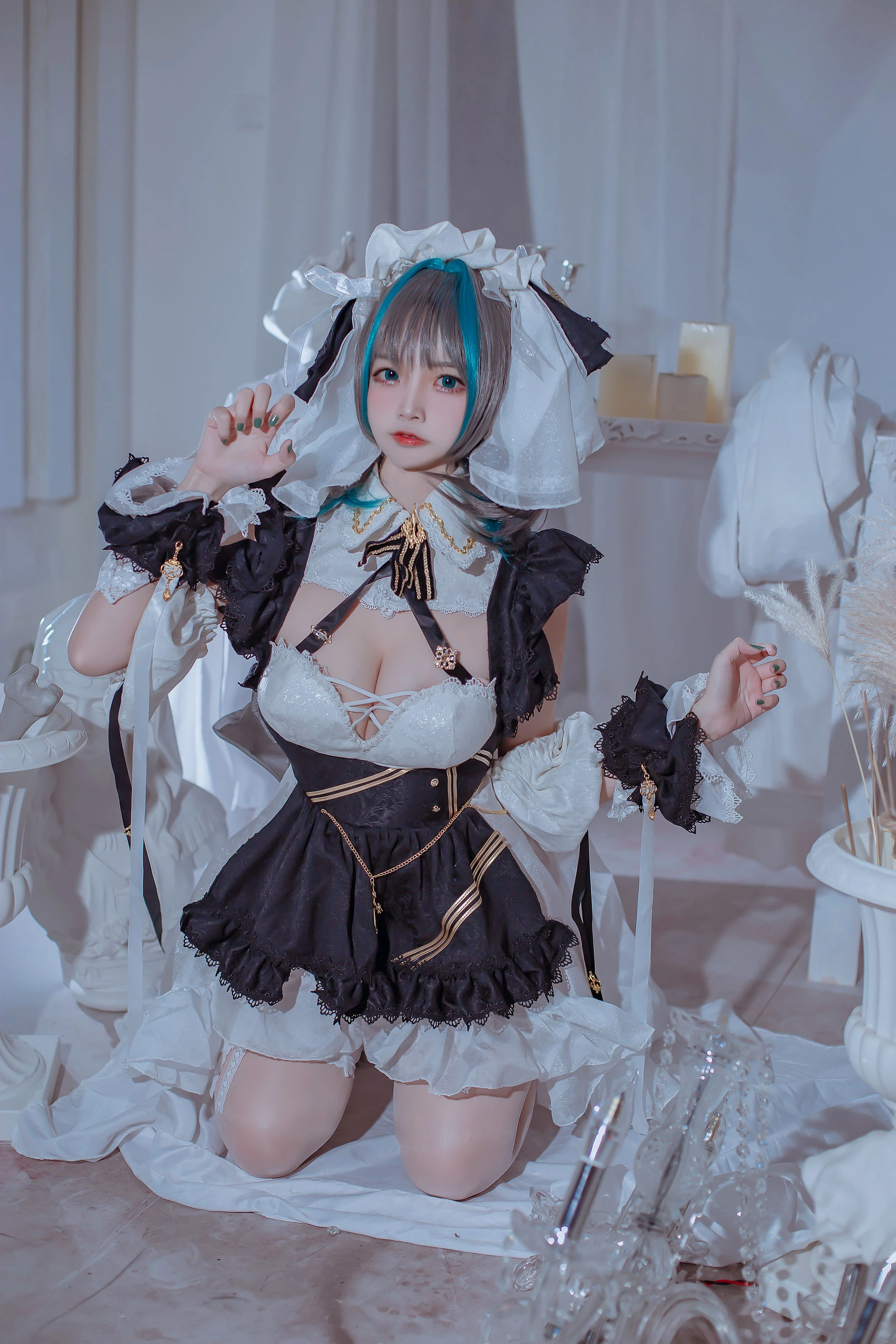 人气Coser二佐Nisa – 碧蓝柴郡插图8